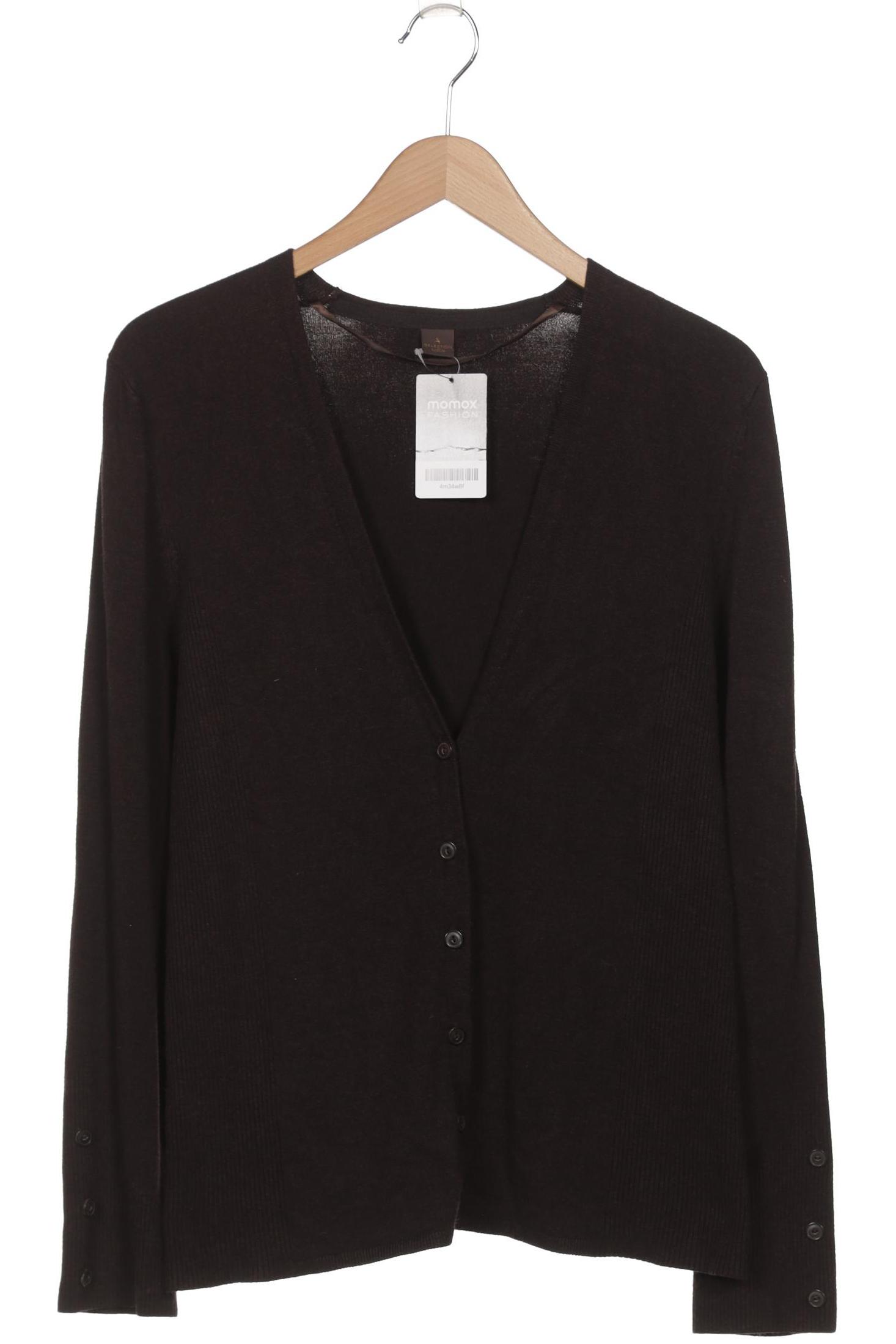 

s.Oliver Selection Damen Strickjacke, braun, Gr. 46