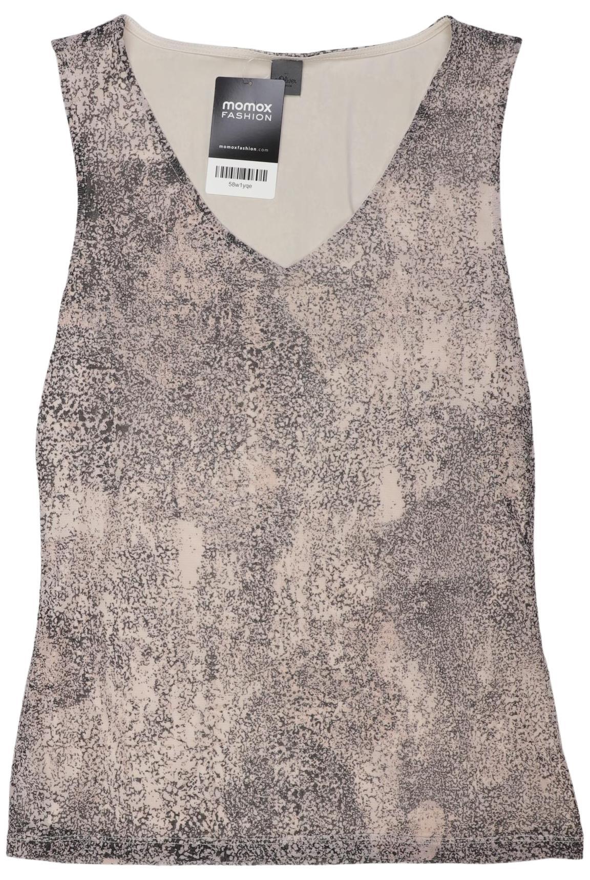 

s.Oliver Selection Damen Top, beige, Gr. 36