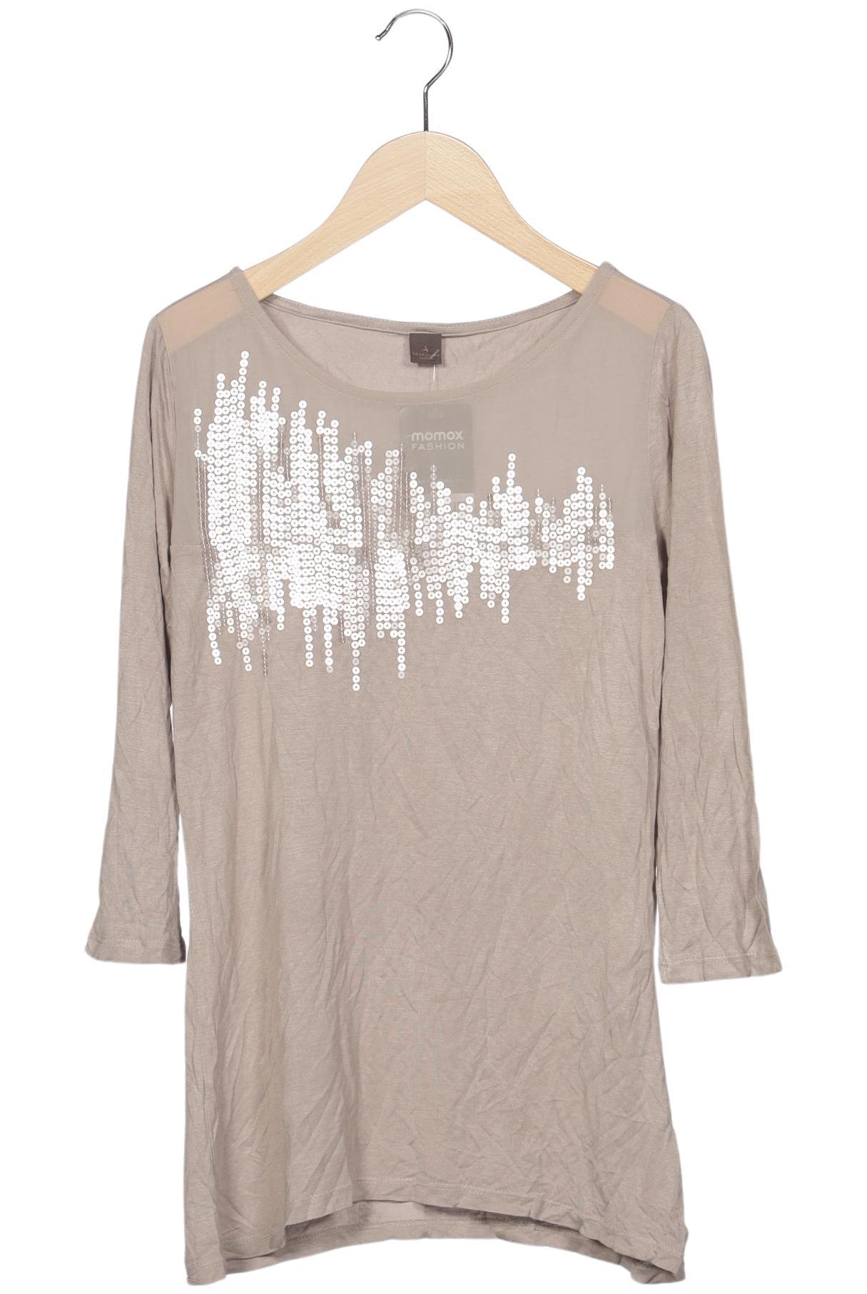 

s.Oliver Selection Damen Langarmshirt, beige, Gr. 36