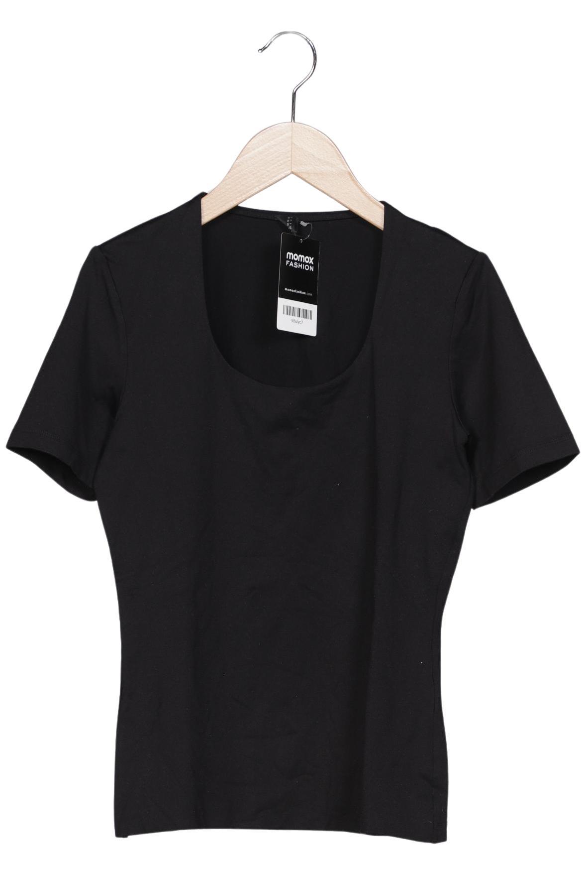

s.Oliver Selection Damen T-Shirt, schwarz, Gr. 36