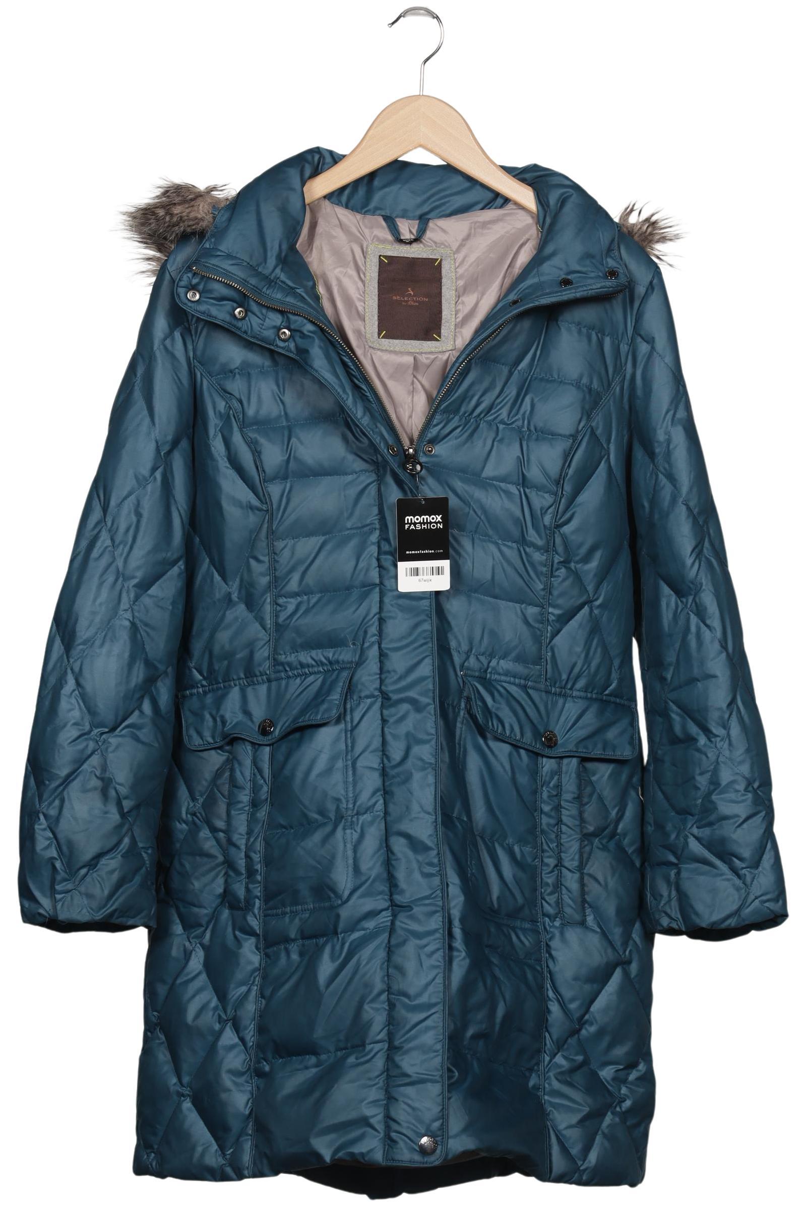 

s.Oliver Selection Damen Mantel, blau, Gr. 42