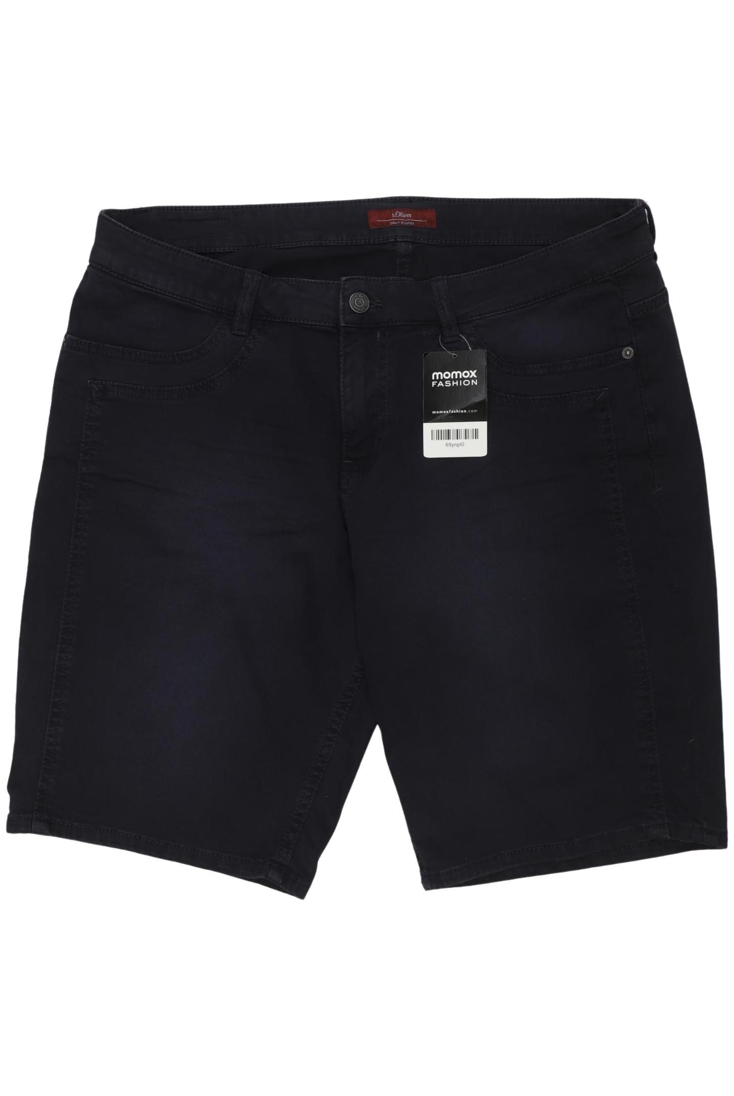 

s.Oliver Selection Damen Shorts, marineblau, Gr. 44