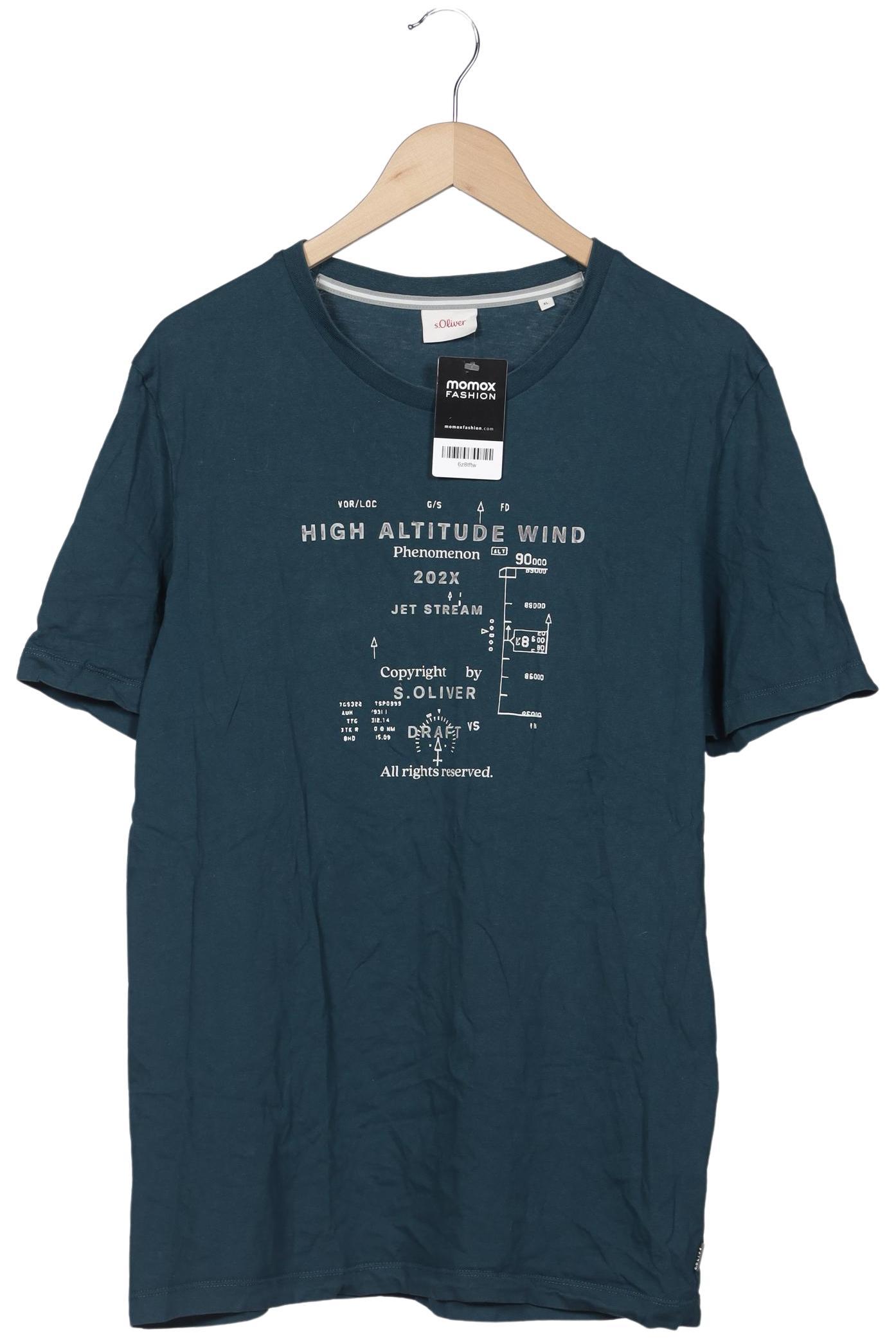 

s.Oliver Selection Herren T-Shirt, grün, Gr. 54