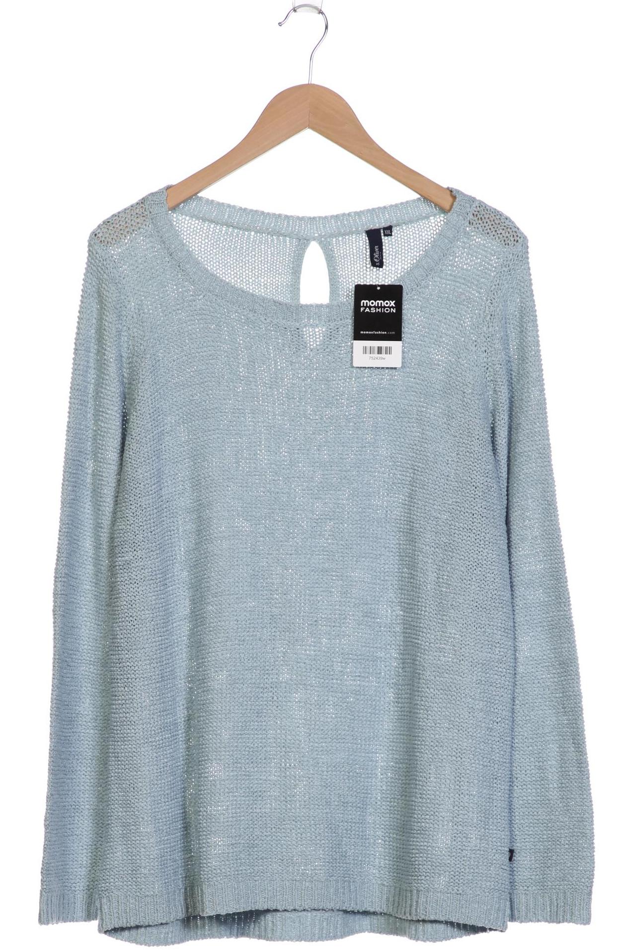 

s.Oliver Selection Damen Pullover, blau, Gr. 46