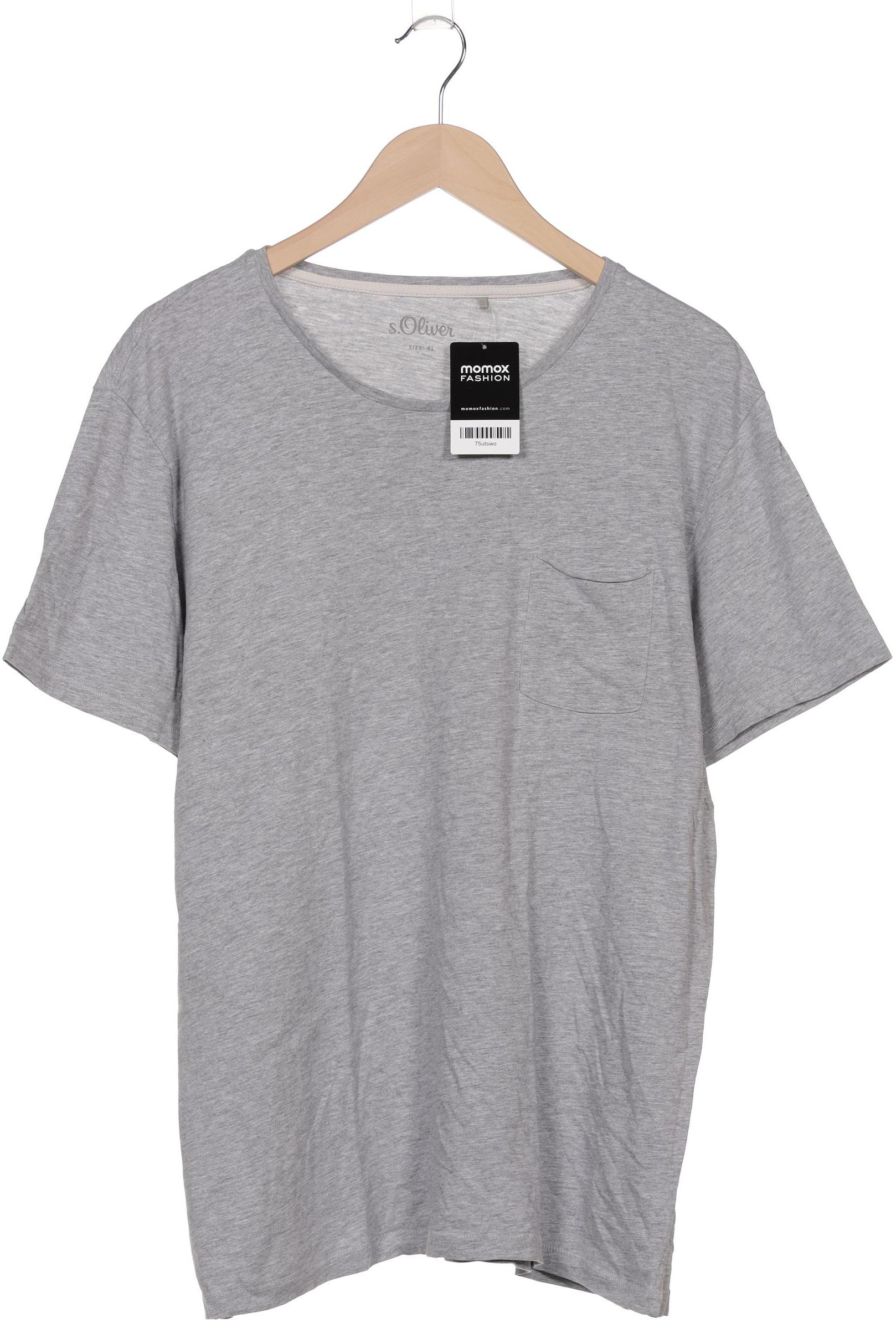 

s.Oliver Selection Herren T-Shirt, grau, Gr. 54