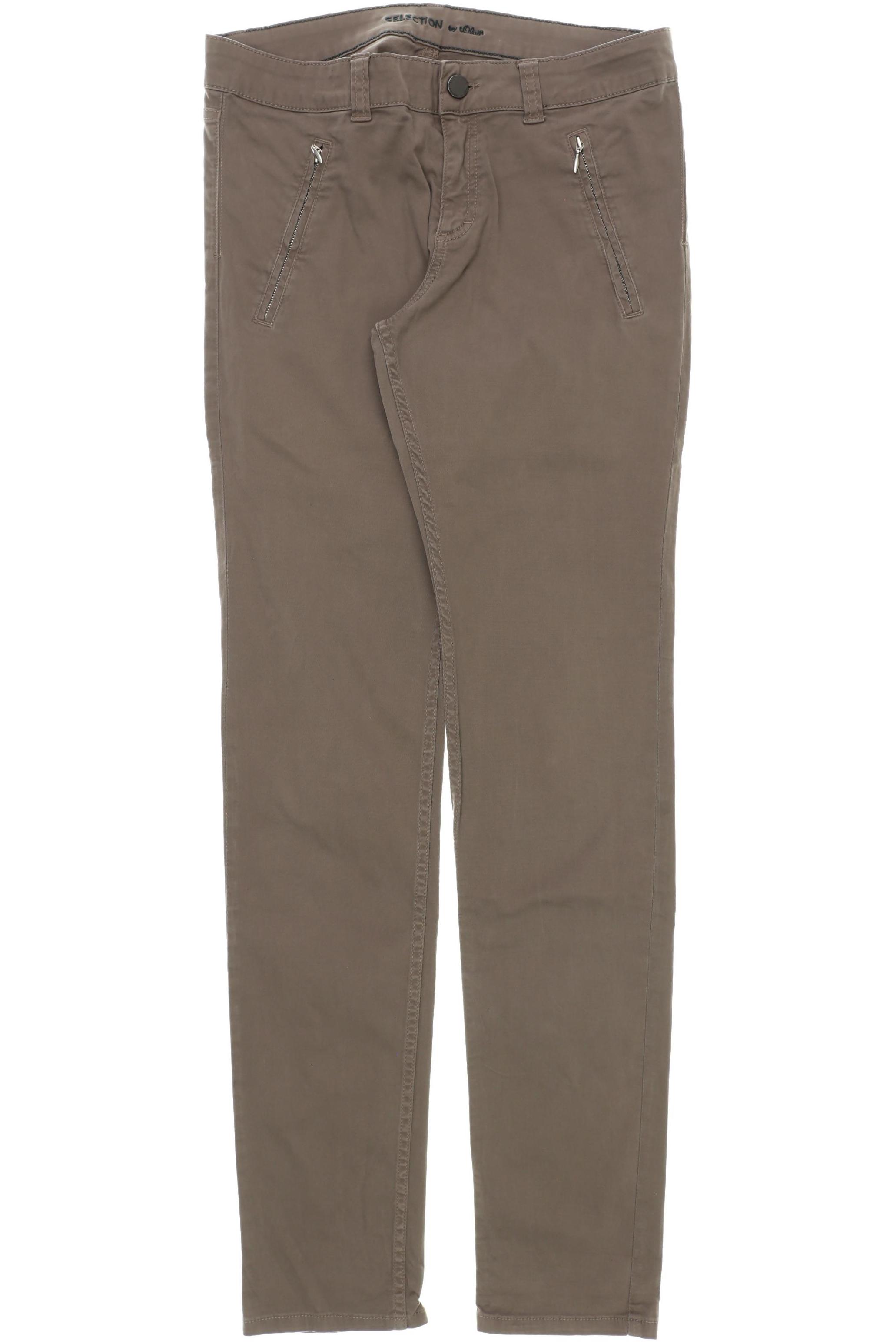 

s.Oliver Selection Damen Jeans, braun, Gr. 29