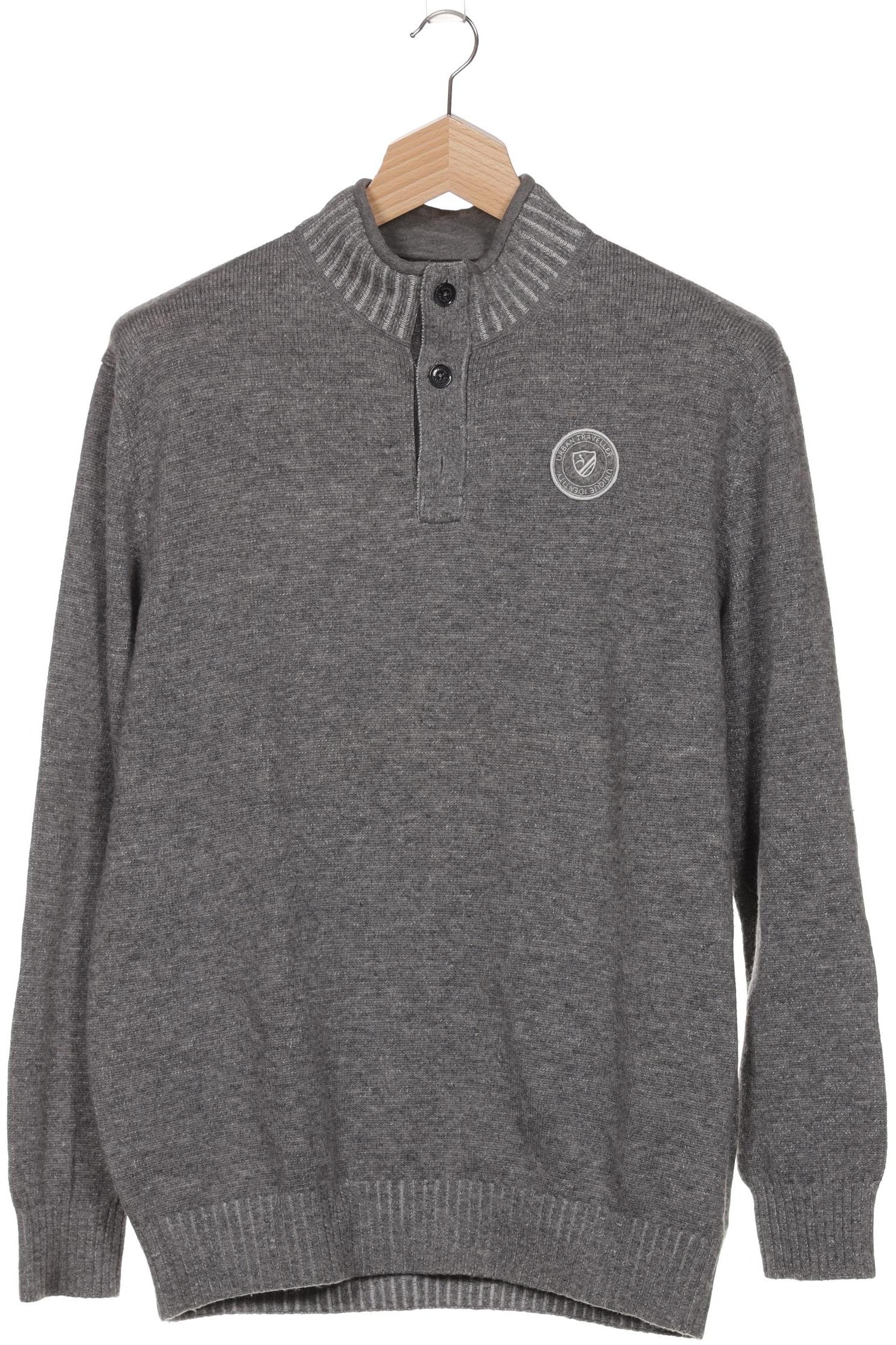 

s.Oliver Selection Herren Pullover, grau, Gr. 56