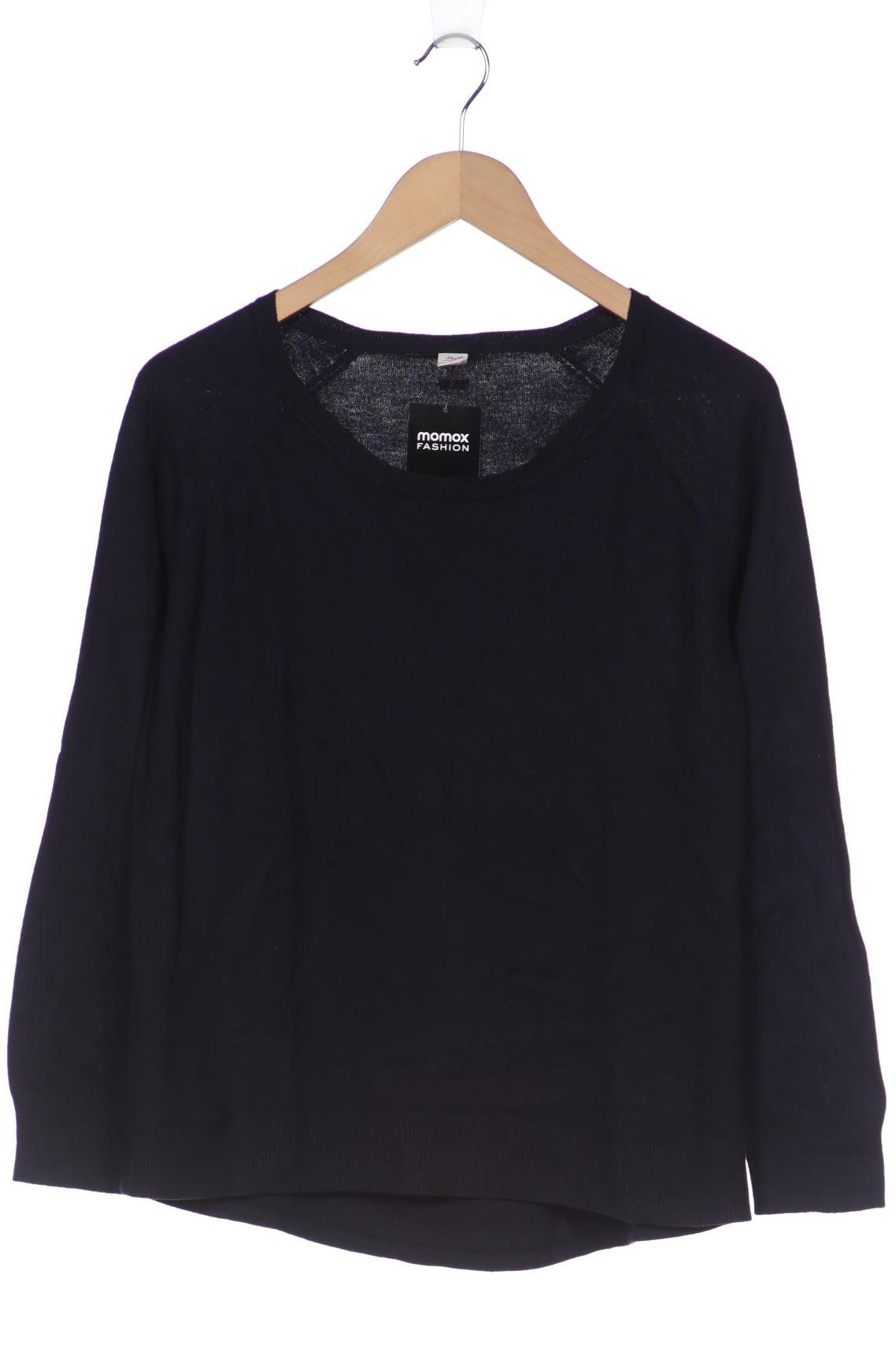 

s.Oliver Selection Damen Pullover, marineblau, Gr. 38