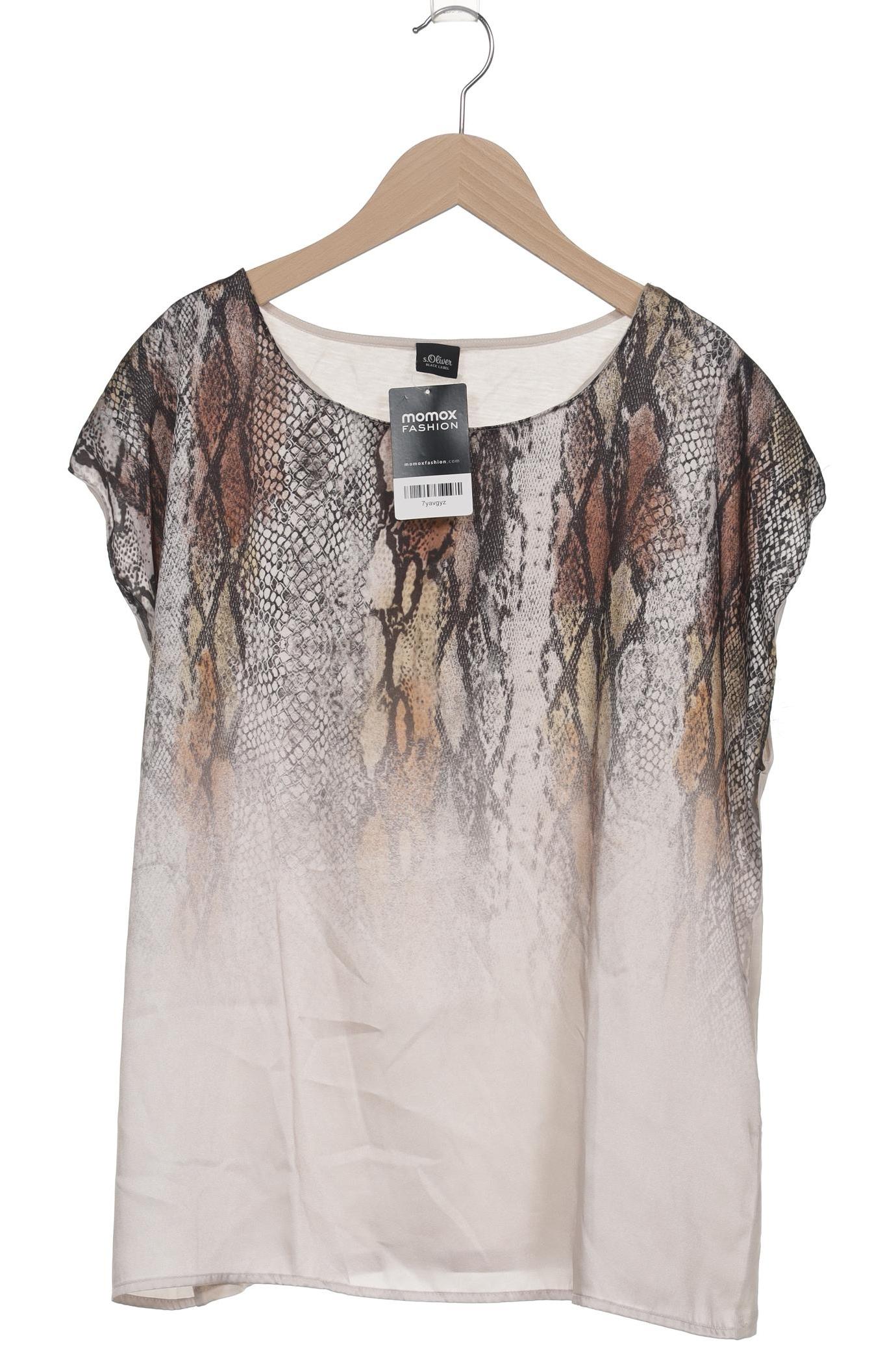 

s.Oliver Selection Damen T-Shirt, beige, Gr. 44