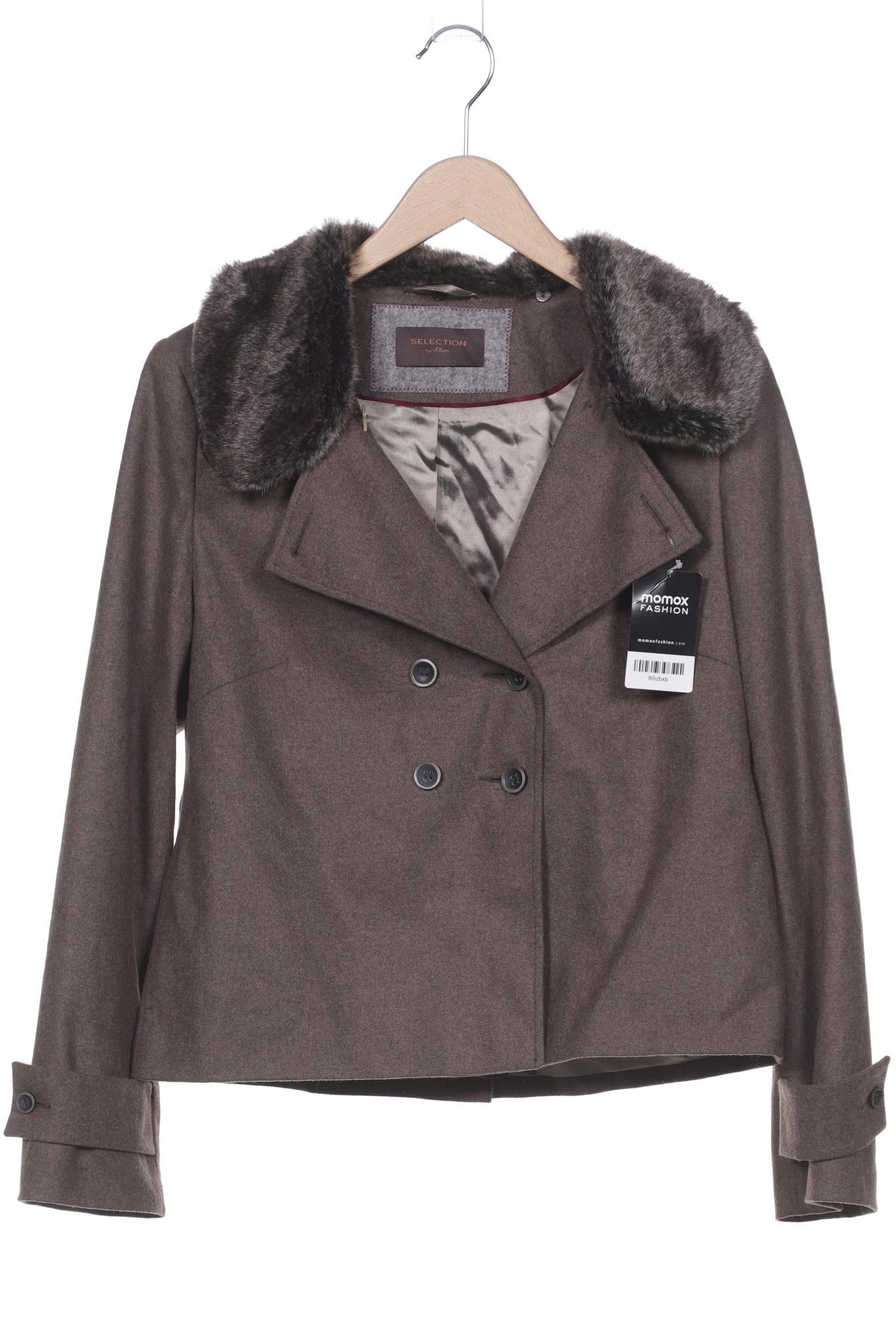 

s.Oliver Selection Damen Jacke, braun, Gr. 40