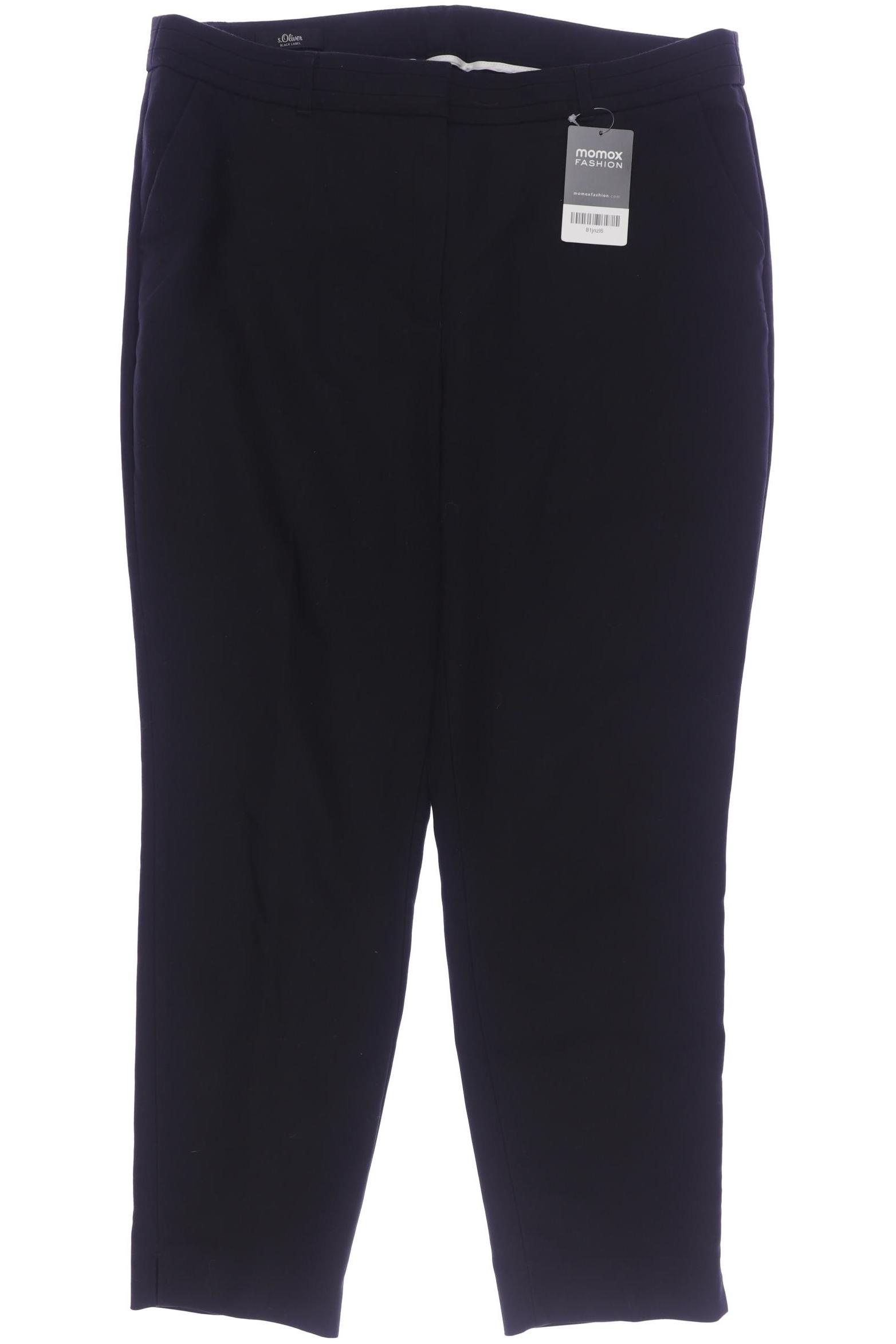 

s.Oliver Selection Damen Stoffhose, schwarz, Gr. 44