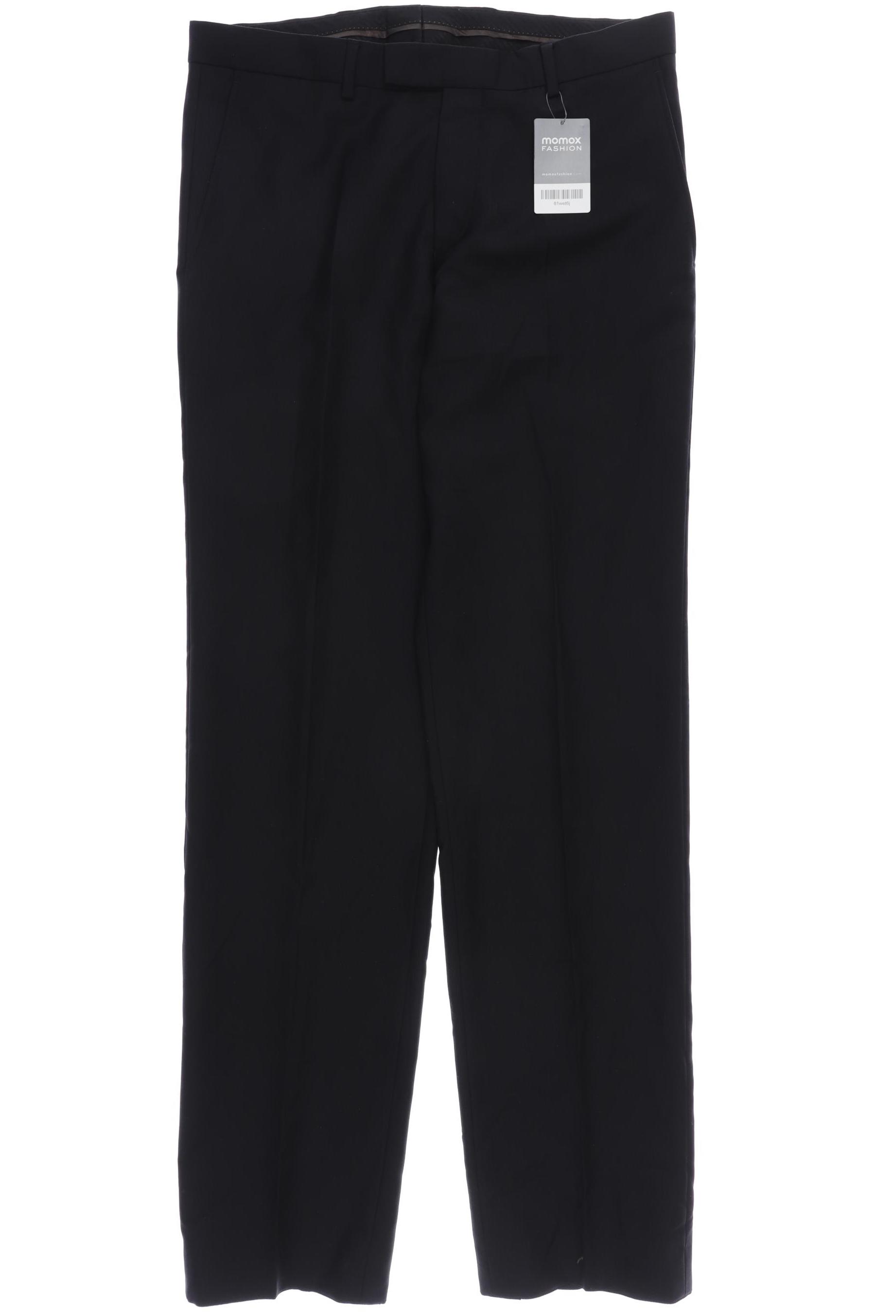

s.Oliver Selection Herren Stoffhose, schwarz, Gr. 98