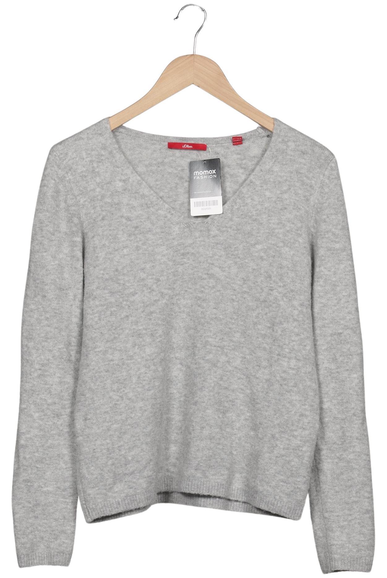 

s.Oliver Selection Damen Pullover, grau, Gr. 36