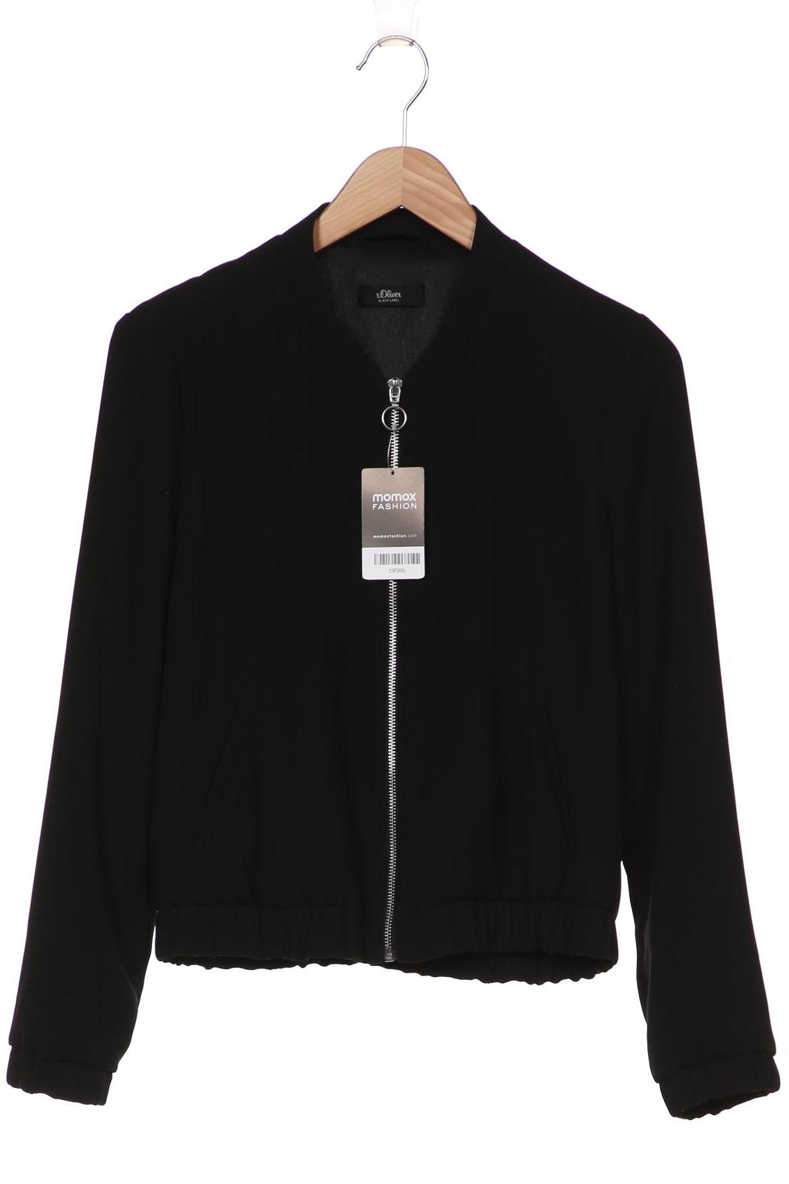 

s.Oliver Selection Damen Jacke, schwarz, Gr. 36