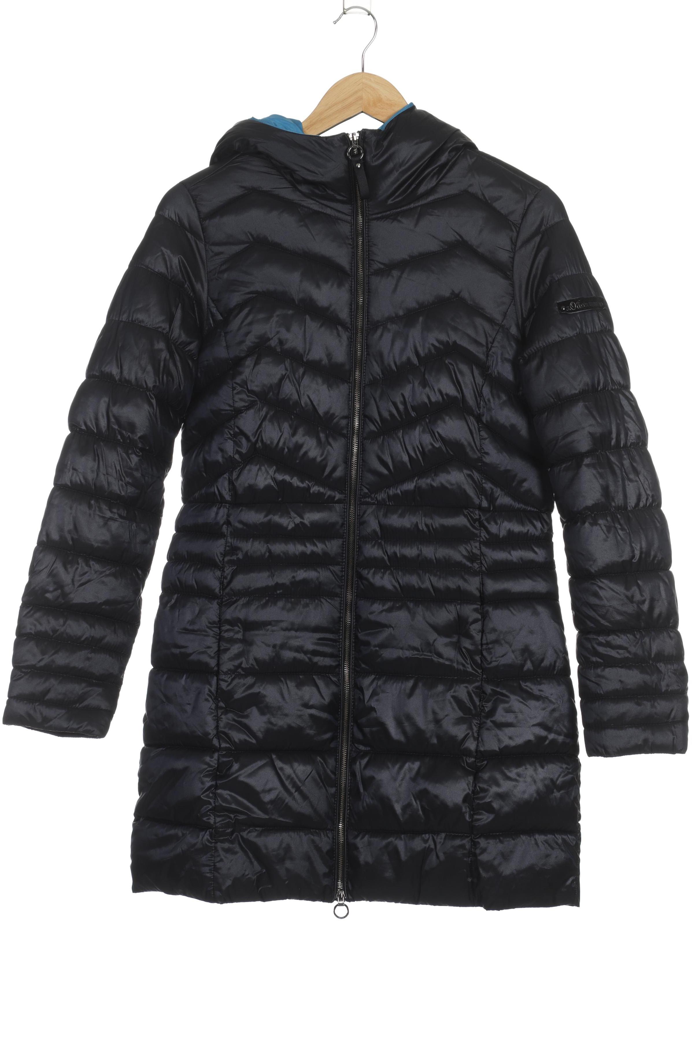 

s.Oliver Selection Damen Mantel, schwarz, Gr. 36