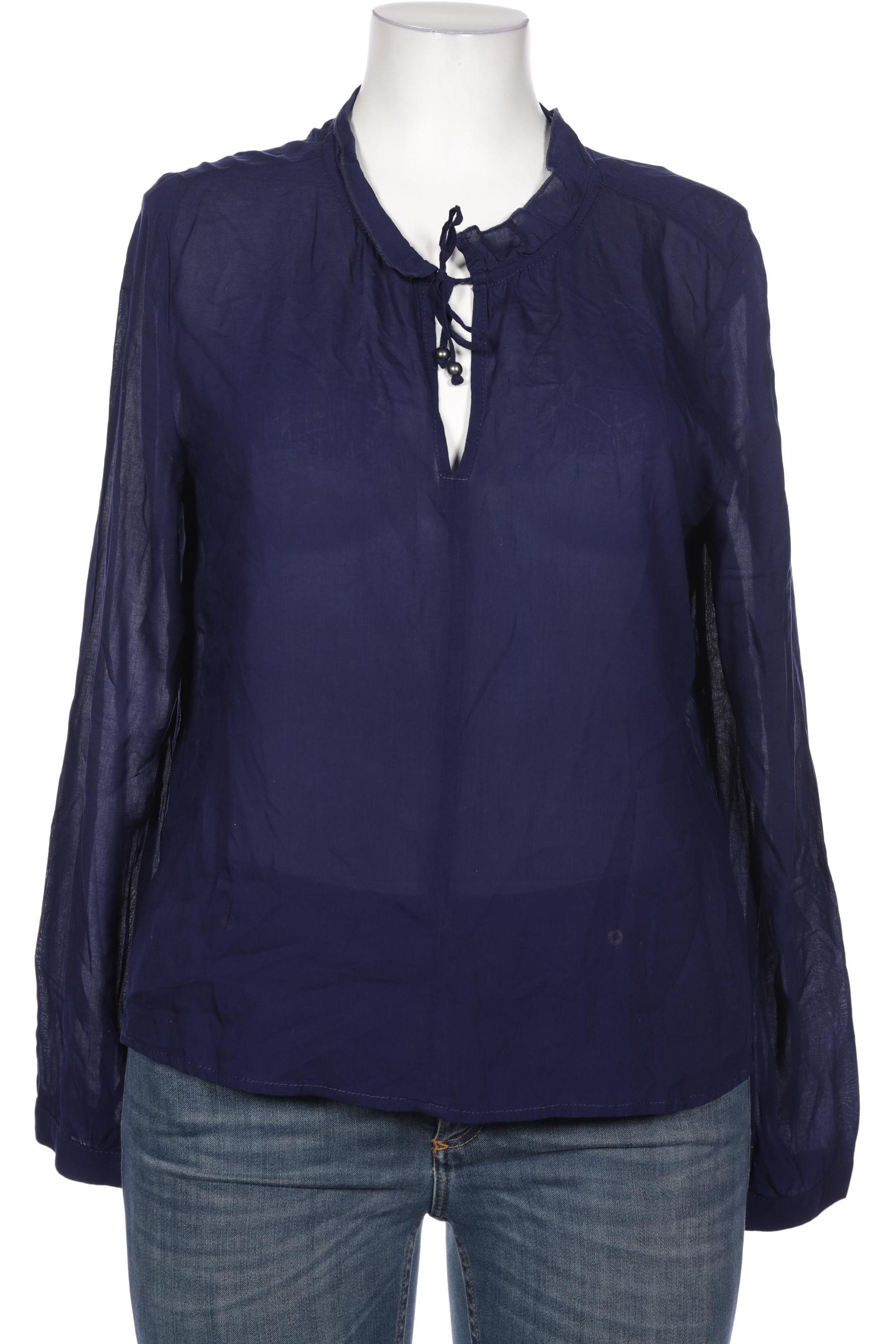 

s.Oliver Selection Damen Bluse, blau, Gr. 44