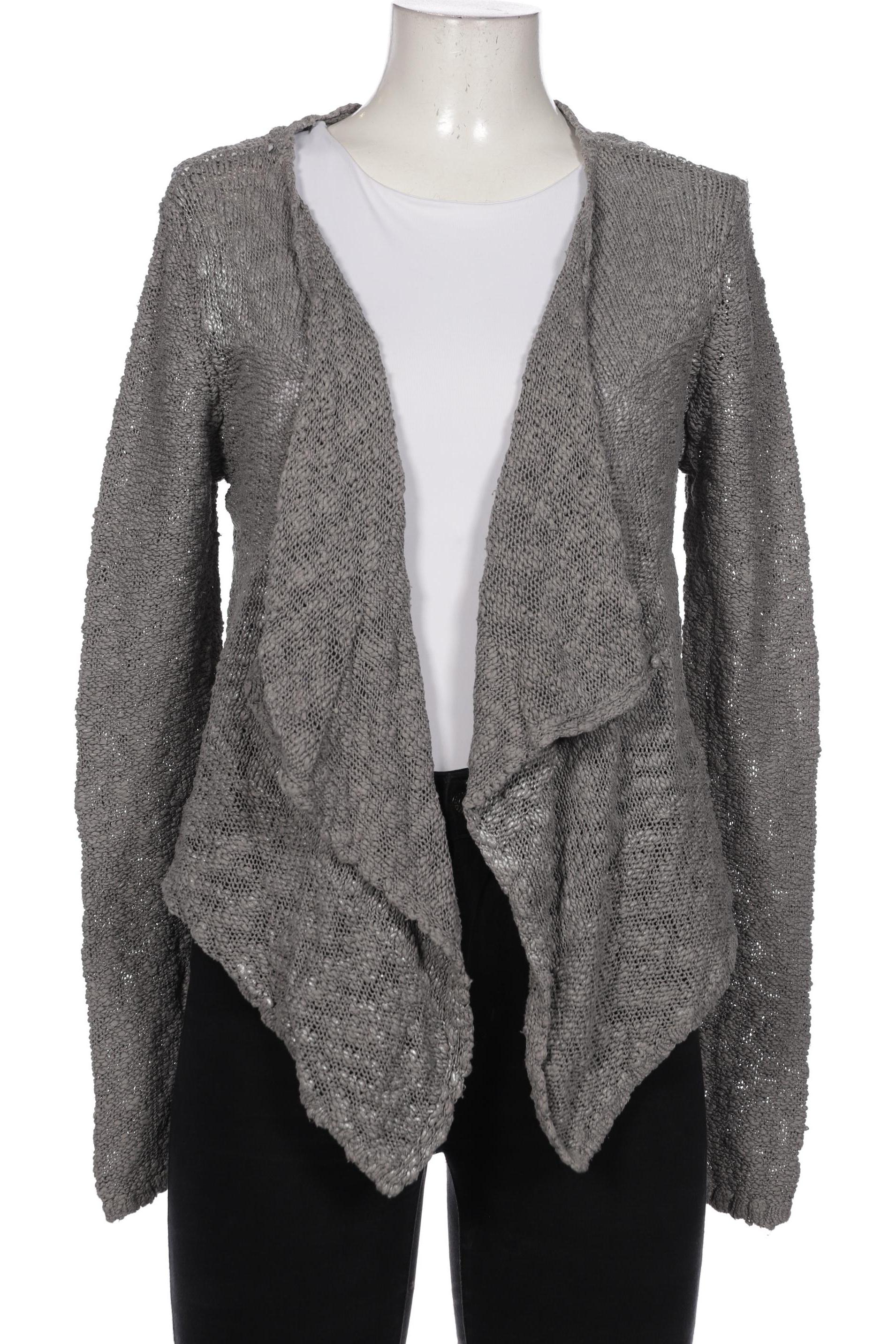

s.Oliver Selection Damen Strickjacke, grau, Gr. 42
