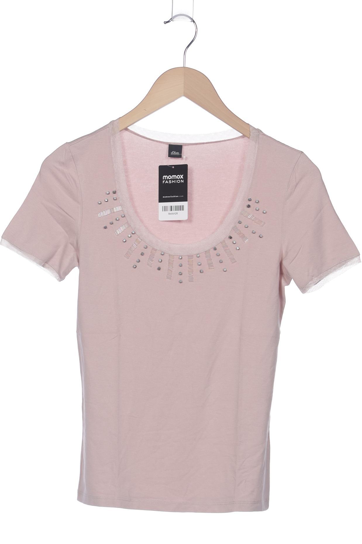 

s.Oliver Selection Damen T-Shirt, pink, Gr. 36