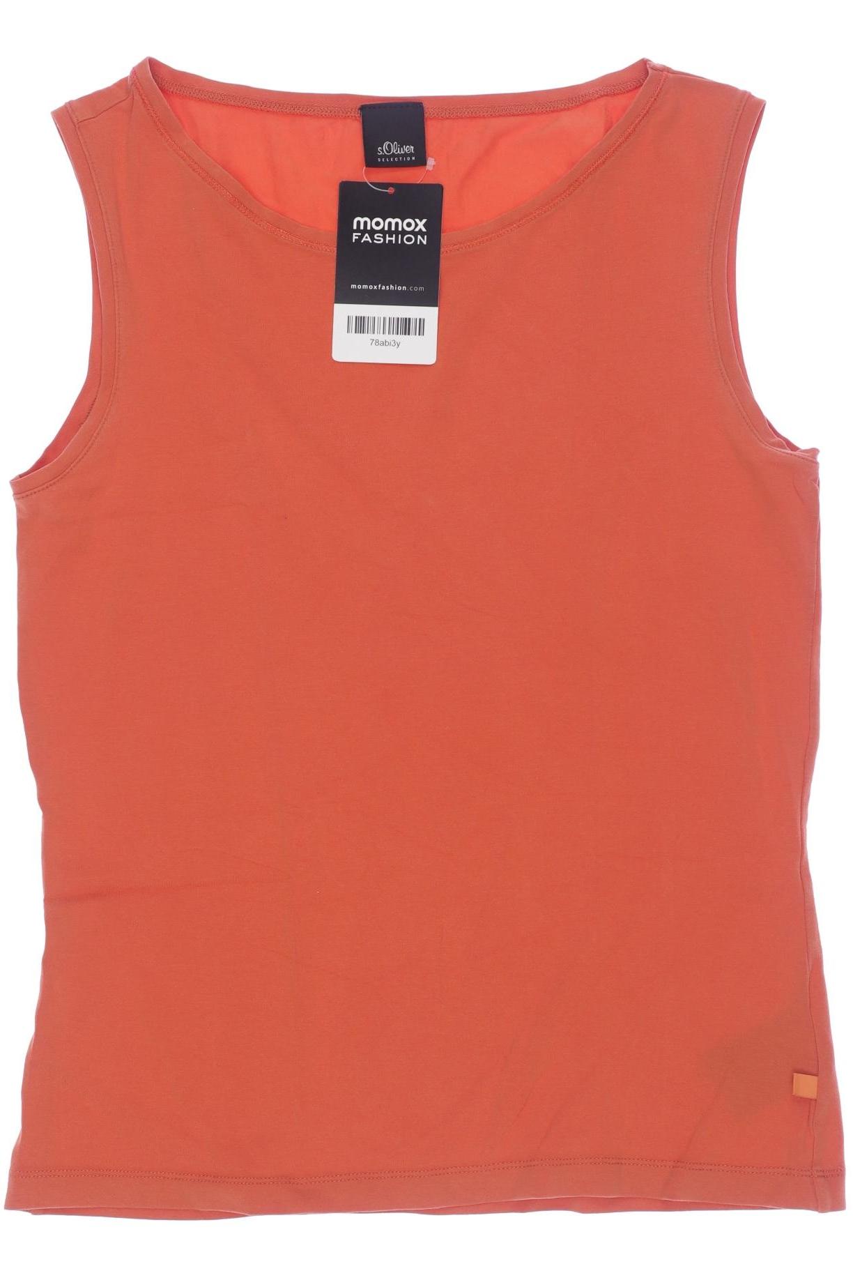 

s.Oliver Selection Damen Top, orange, Gr. 38