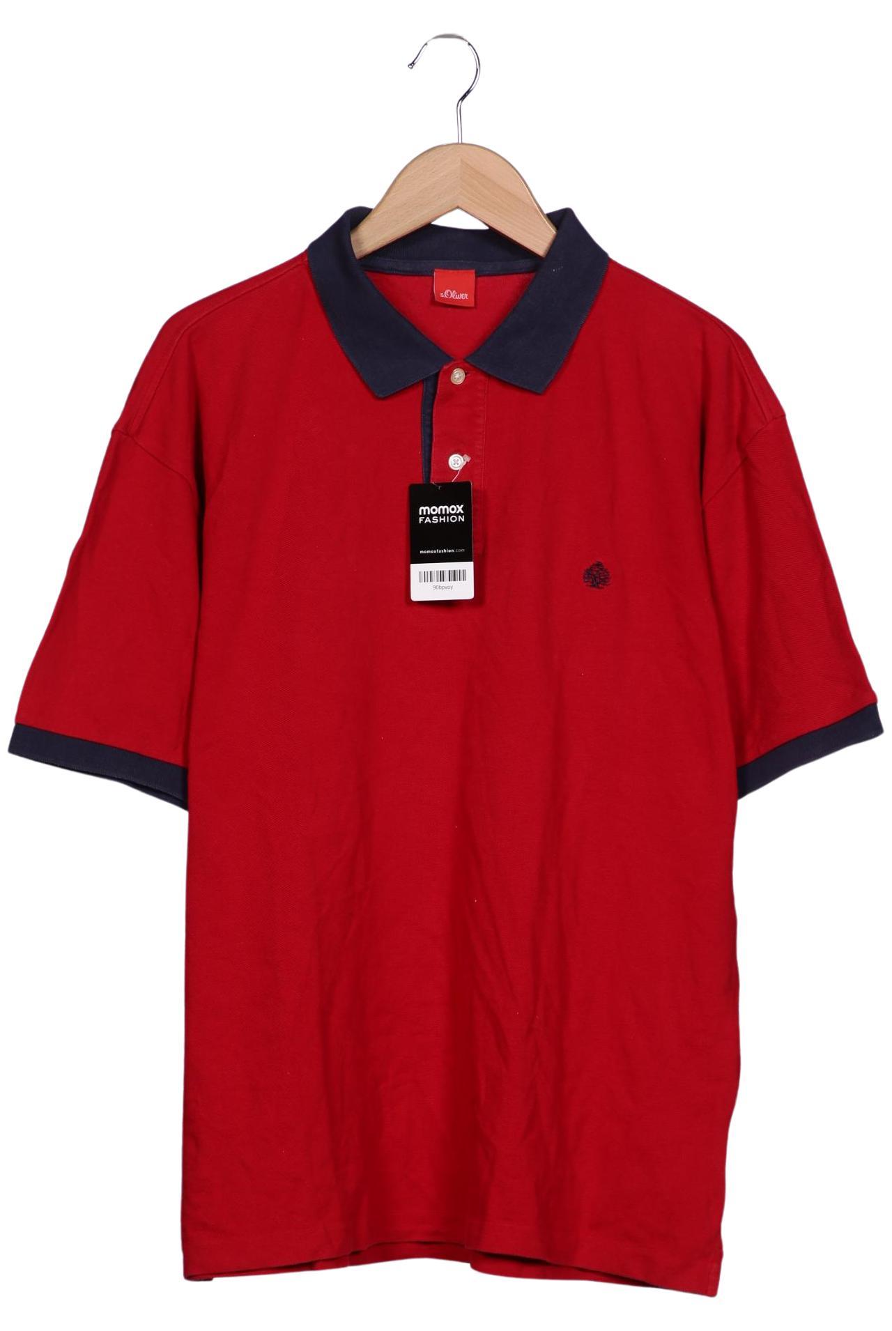 

s.Oliver Selection Herren Poloshirt, rot, Gr. 56