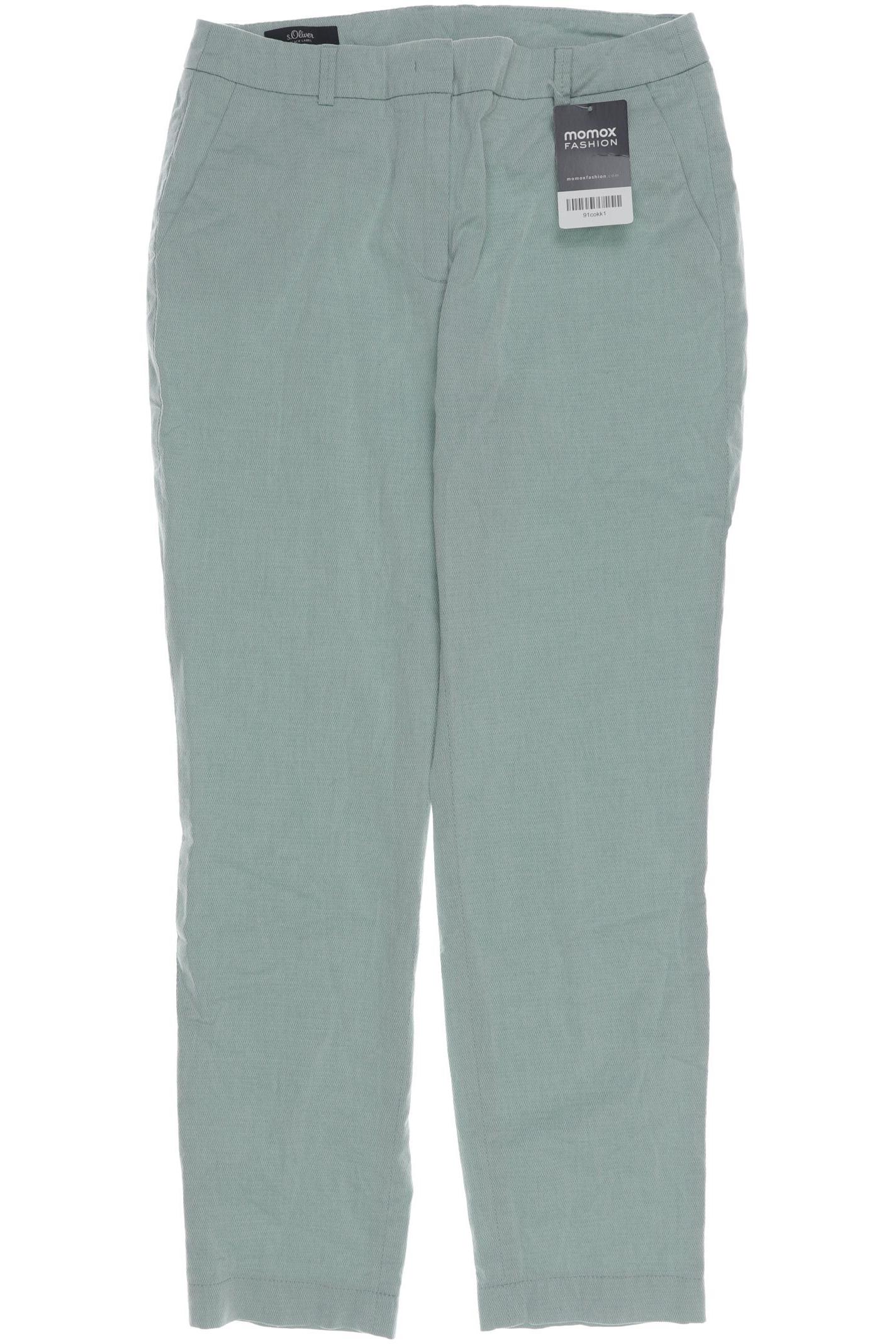 

s.Oliver Selection Damen Stoffhose, hellgrün, Gr. 34