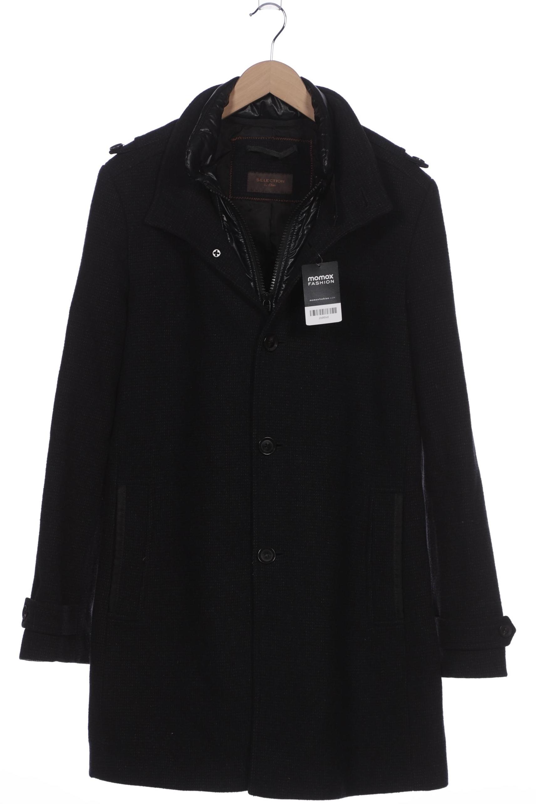 

s.Oliver Selection Herren Mantel, marineblau, Gr. 102