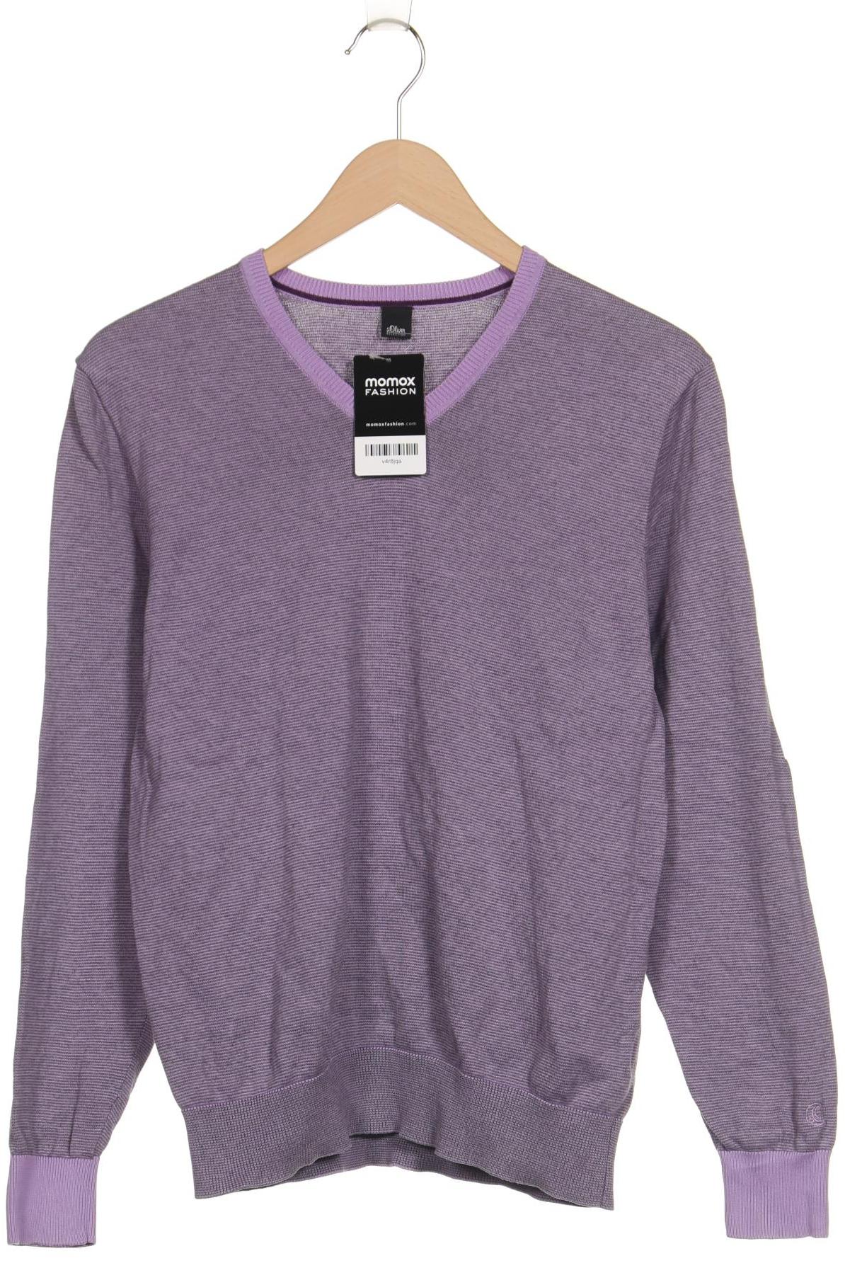 

s.Oliver Selection Herren Pullover, flieder, Gr. 46