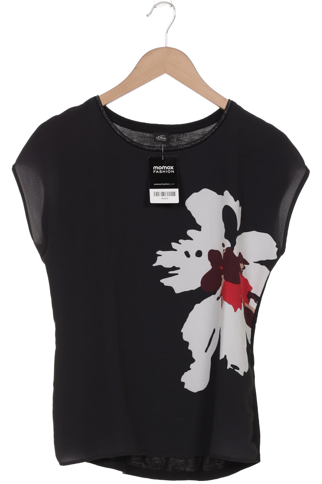 

s.Oliver Selection Damen T-Shirt, grau, Gr. 38