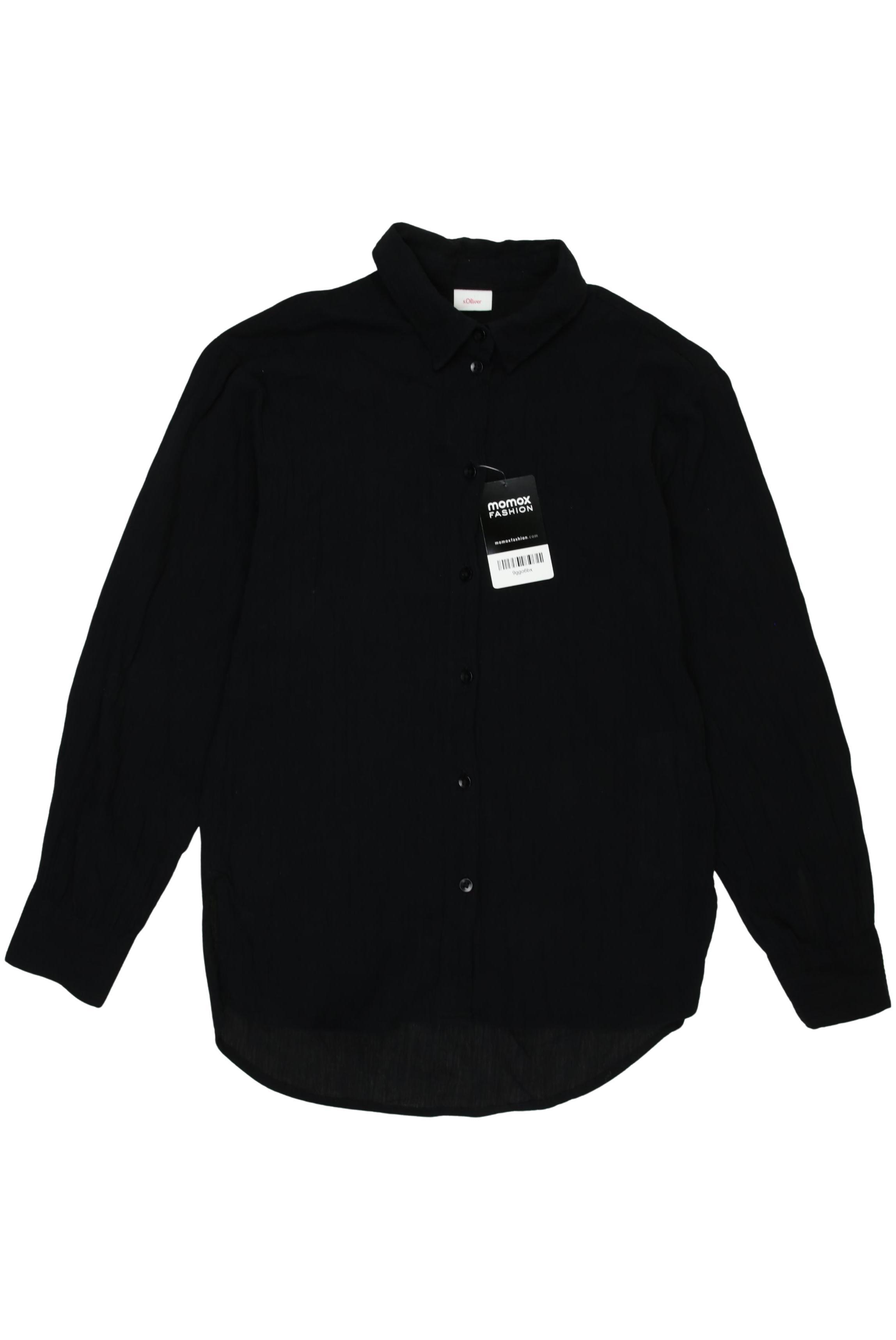 

s.Oliver Selection Damen Bluse, schwarz, Gr. 152