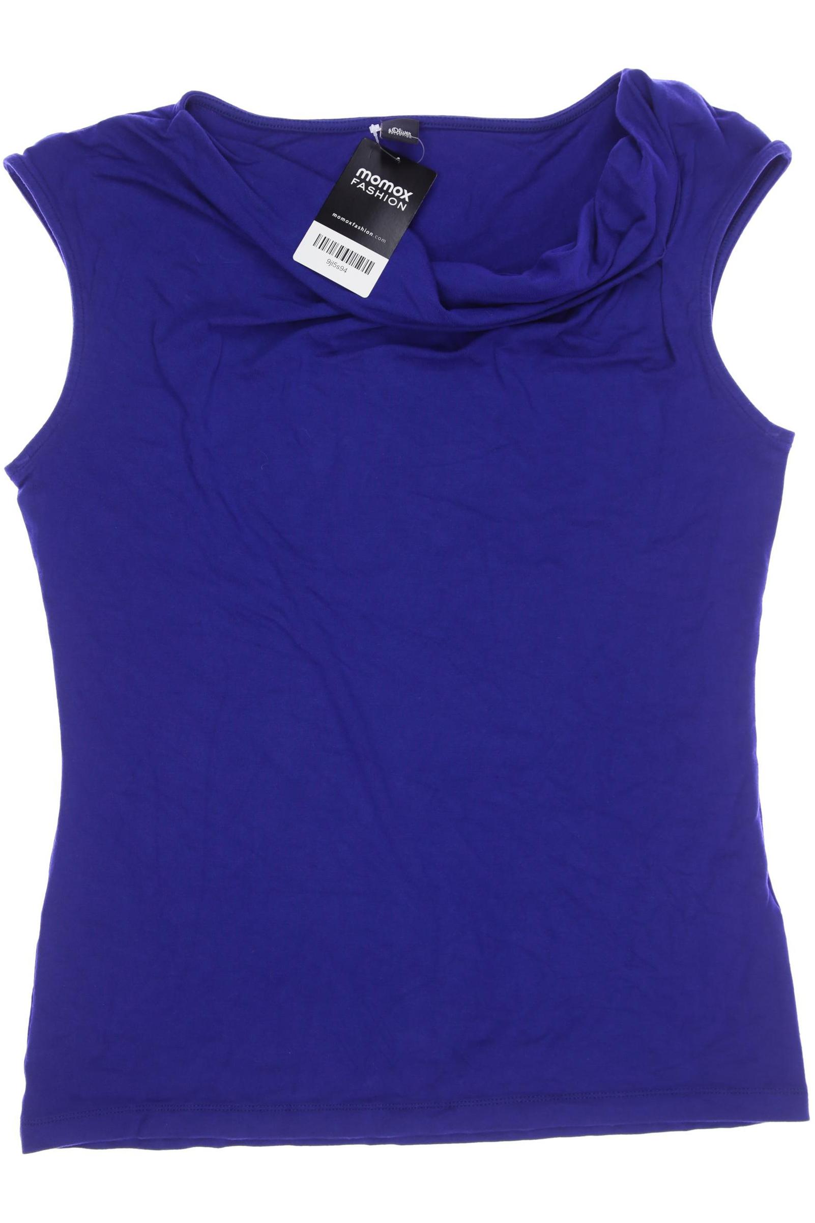 

s.Oliver Selection Damen Top, blau, Gr. 40