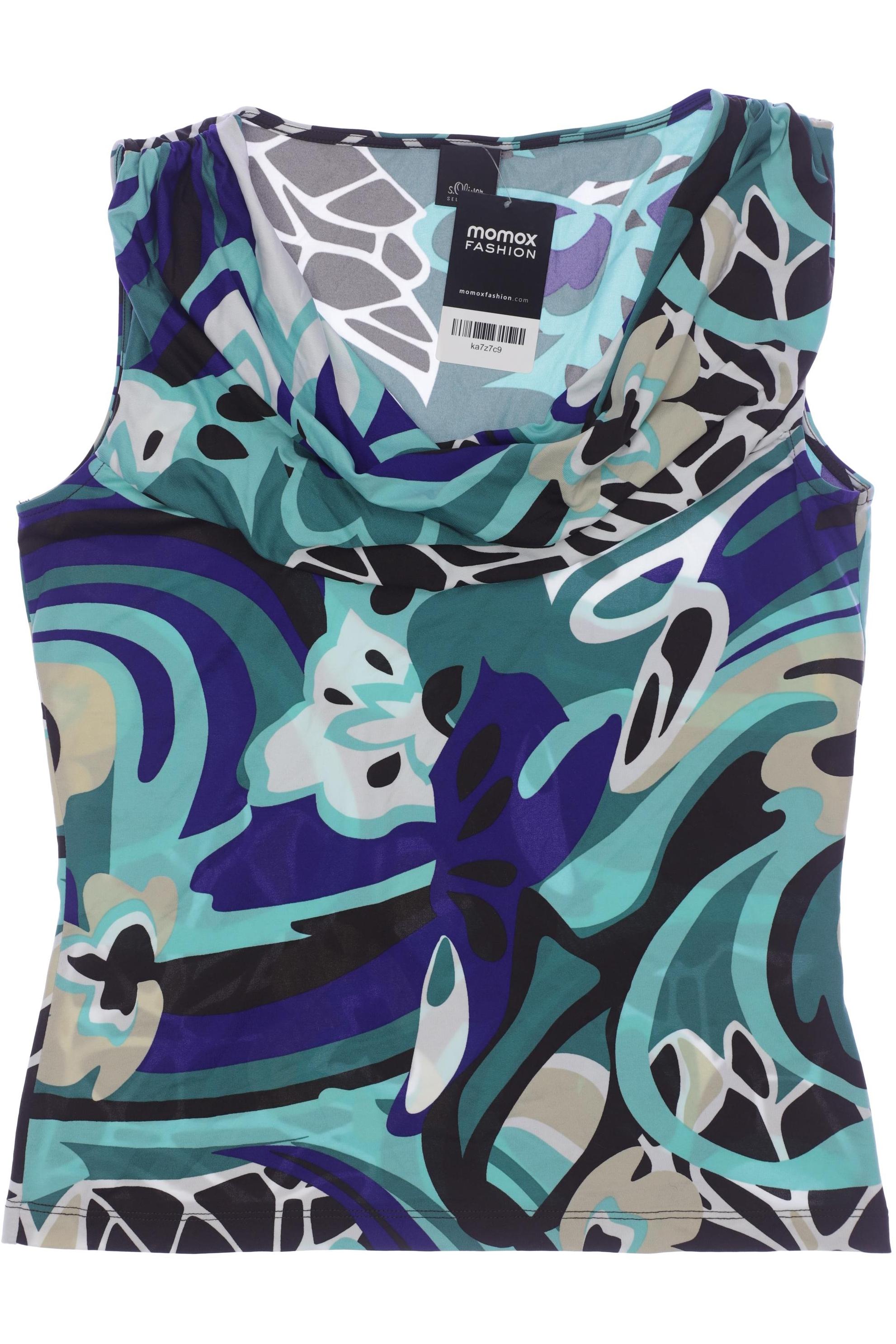 

s.Oliver Selection Damen Top, blau, Gr. 38