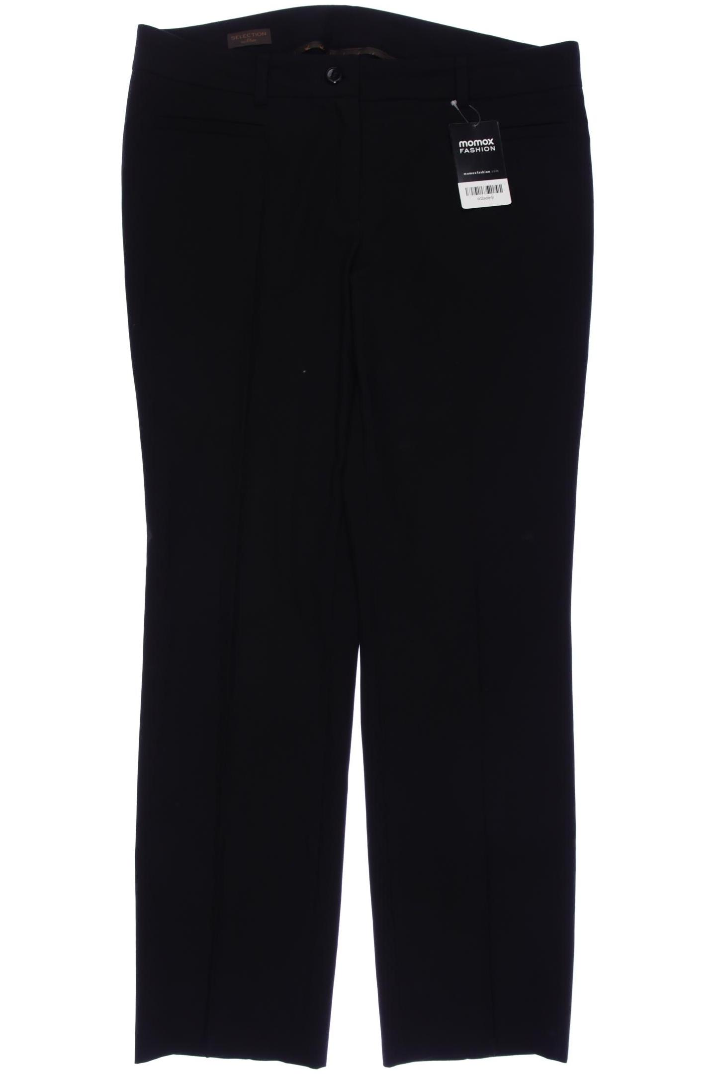 

s.Oliver Selection Damen Stoffhose, schwarz, Gr. 34