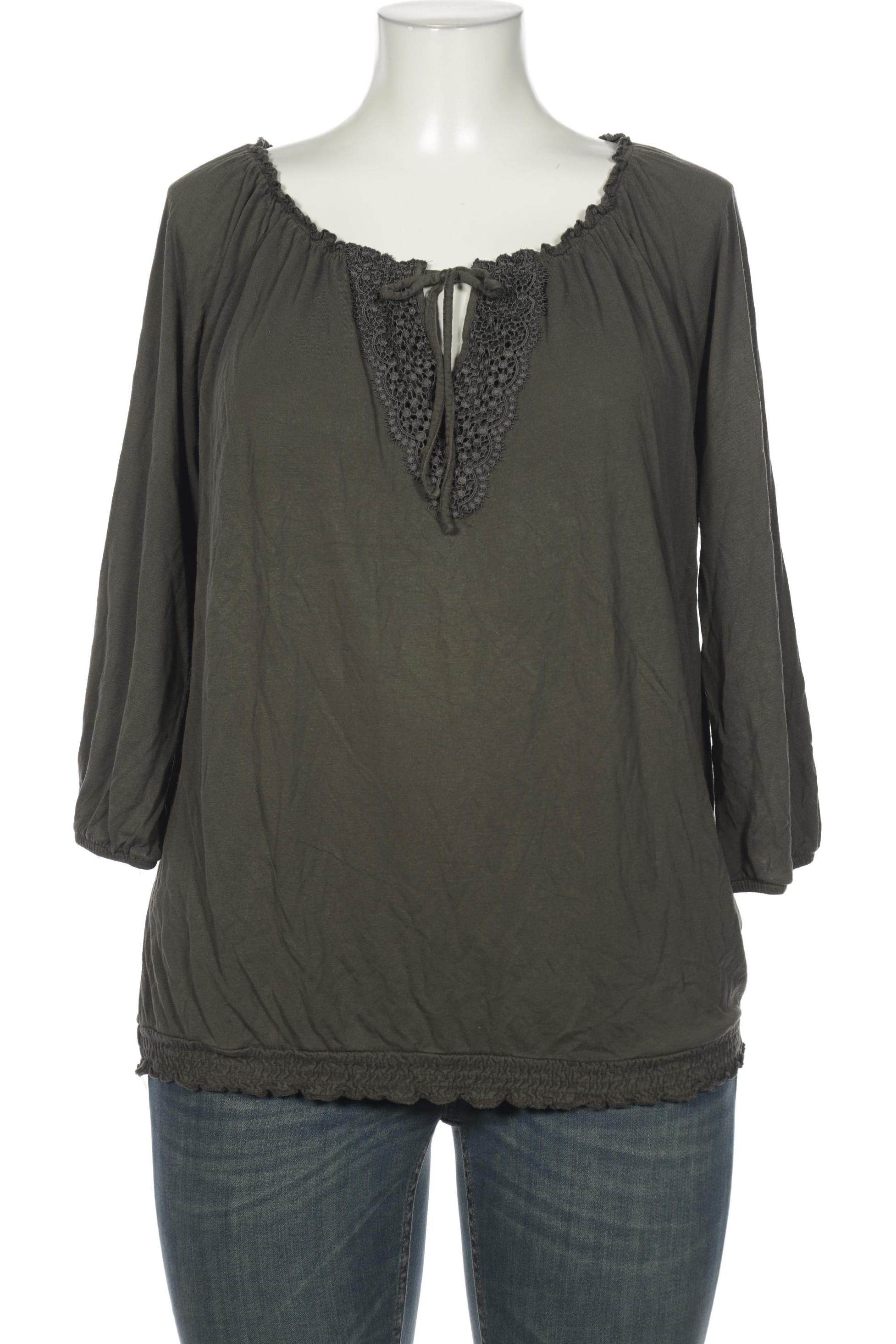 

s.Oliver Selection Damen Langarmshirt, grau, Gr. 42