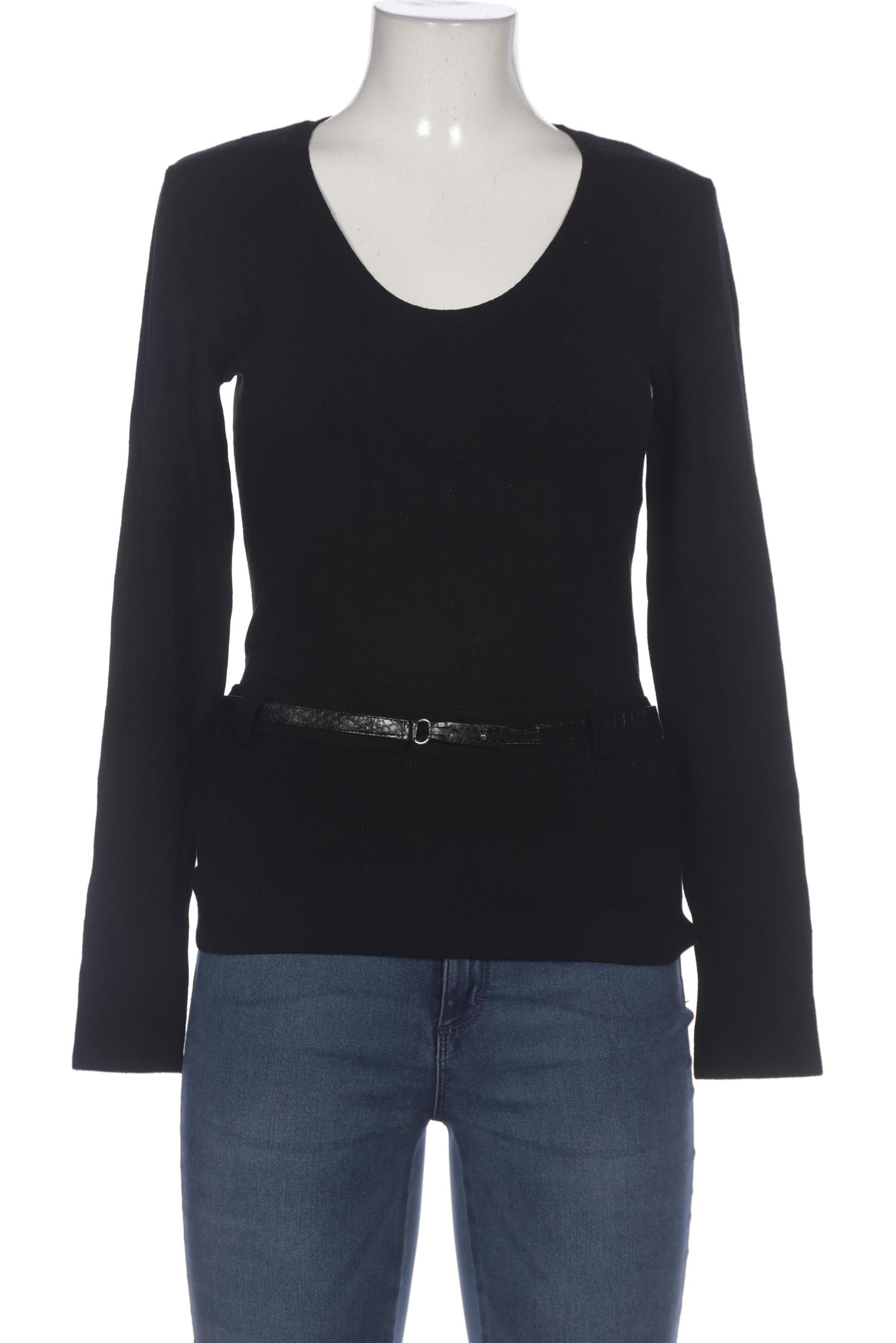 

s.Oliver Selection Damen Pullover, schwarz, Gr. 38