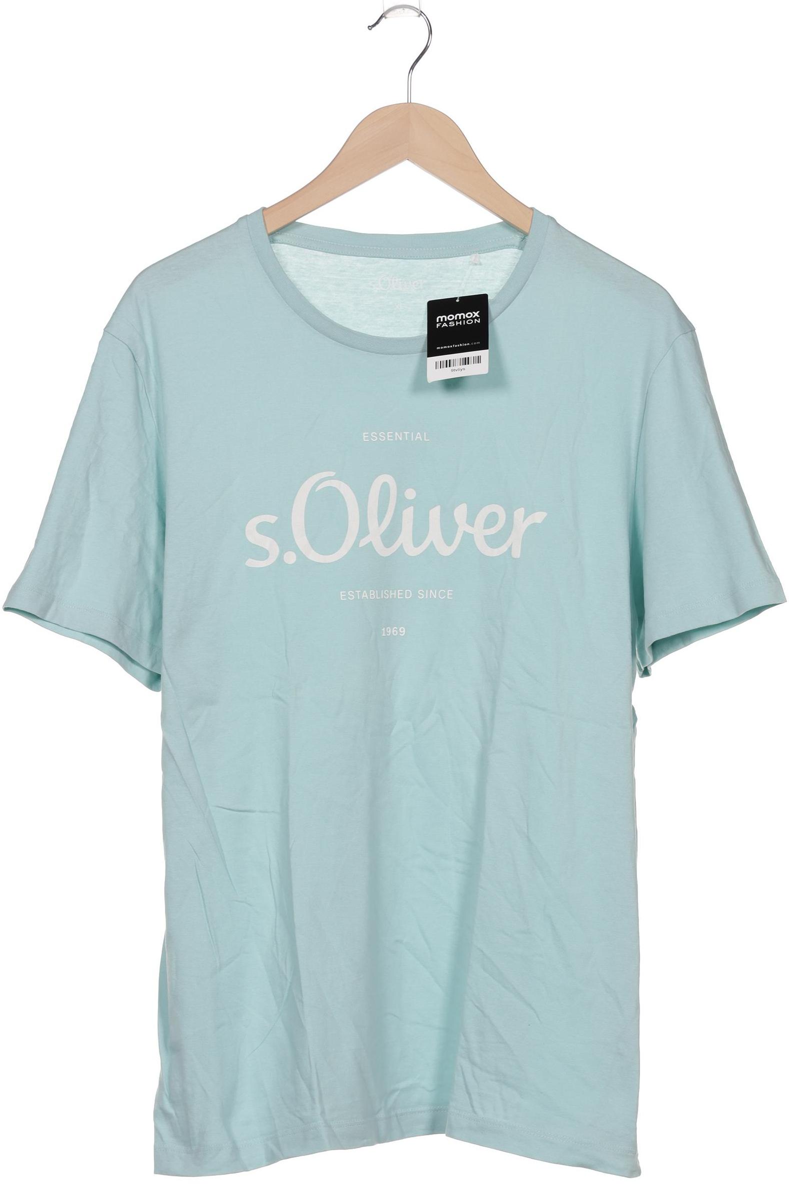 

s.Oliver Selection Herren T-Shirt, hellblau, Gr. 54