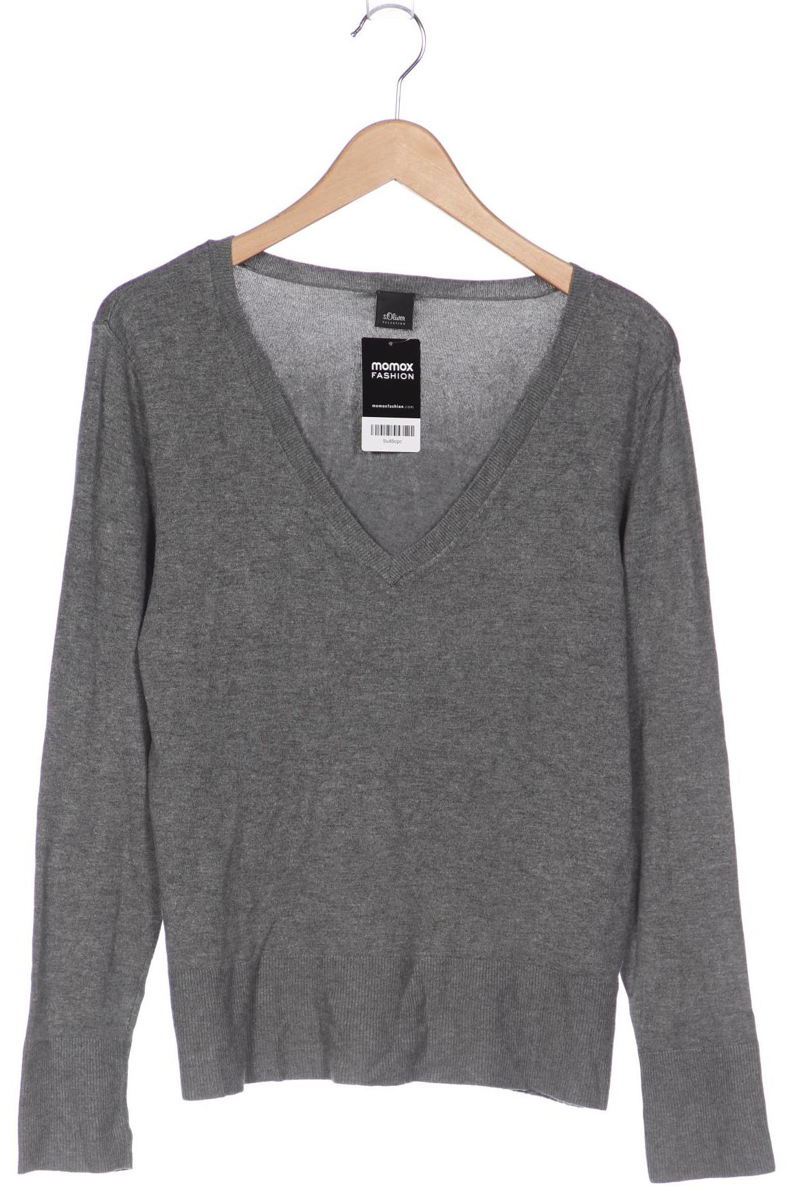 

s.Oliver Selection Damen Pullover, grau