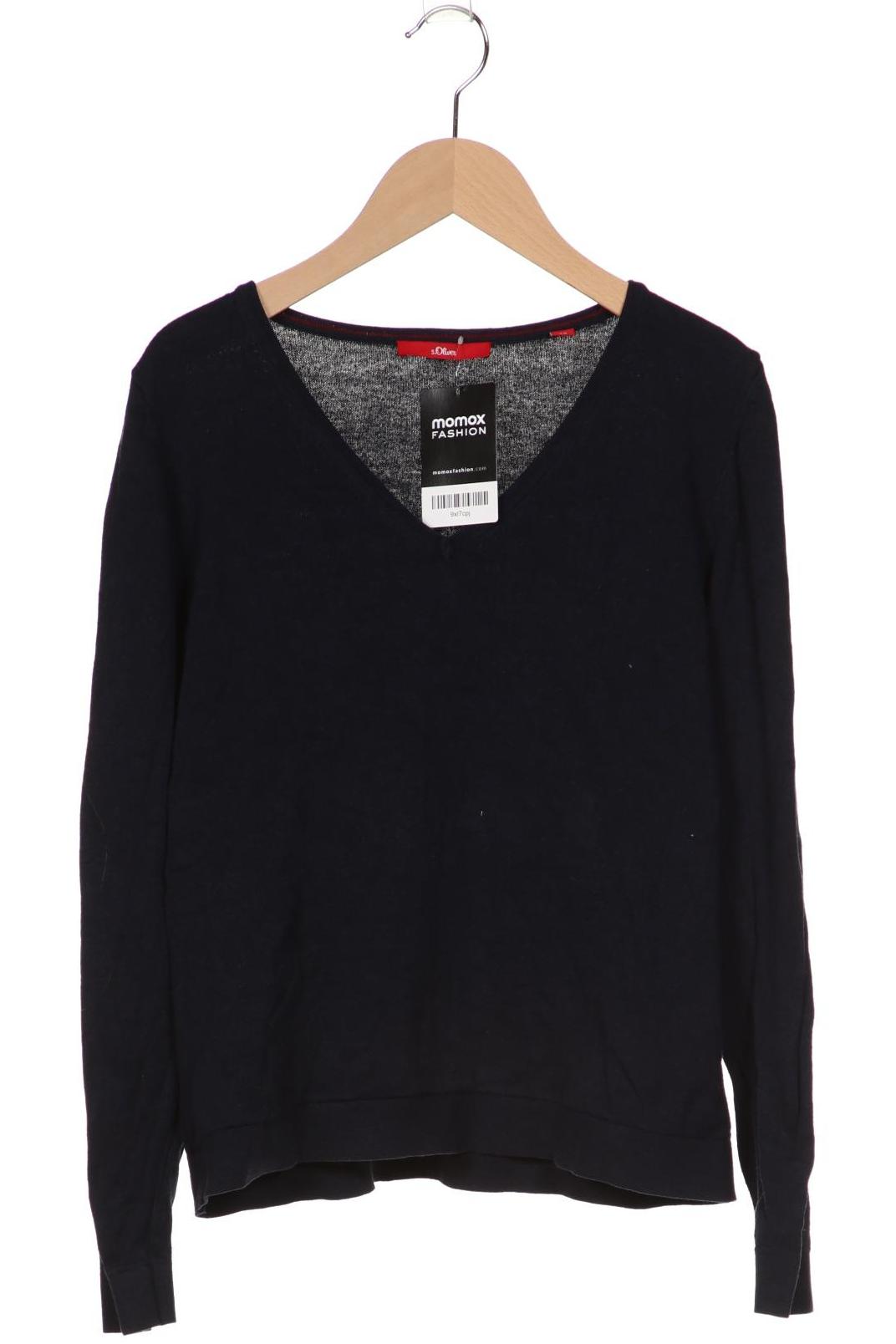 

s.Oliver Selection Damen Pullover, marineblau, Gr. 36