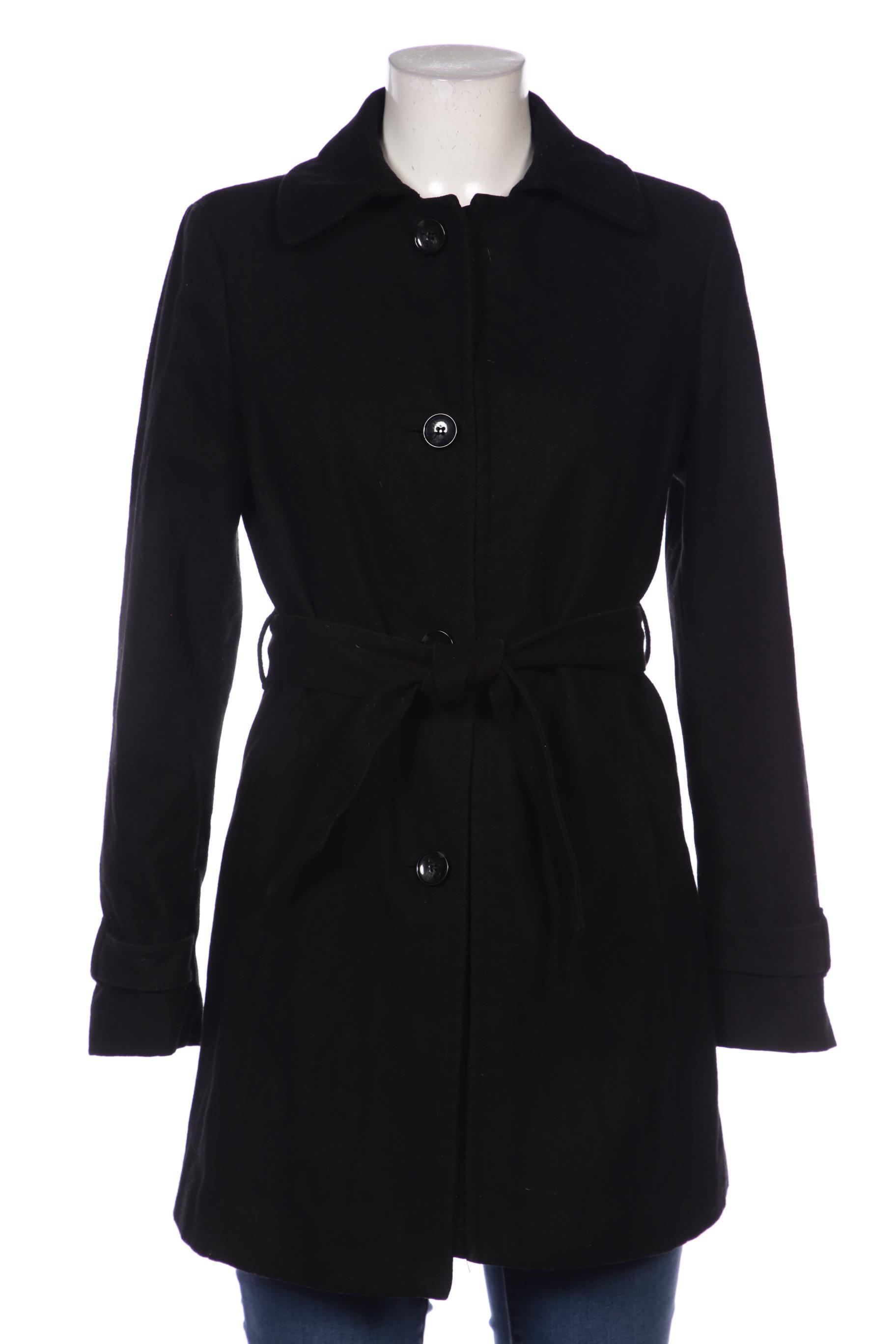 

s.Oliver Selection Damen Mantel, schwarz, Gr. 38
