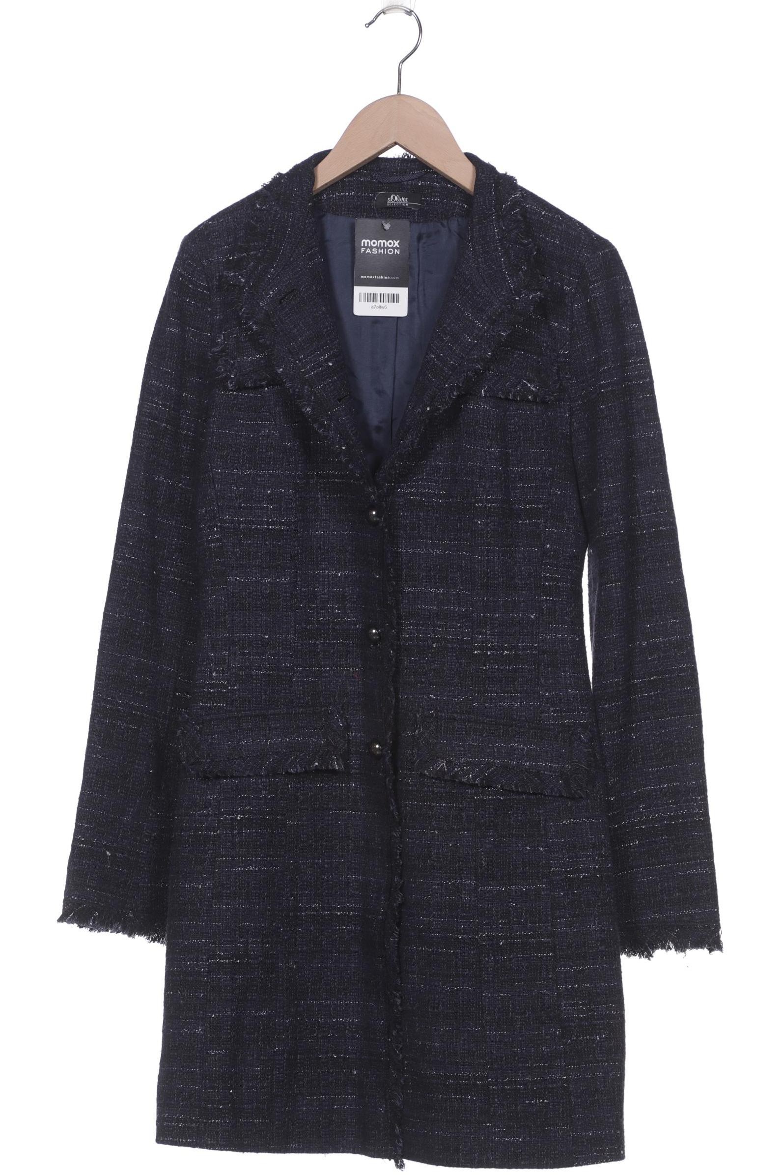 

s.Oliver Selection Damen Mantel, marineblau