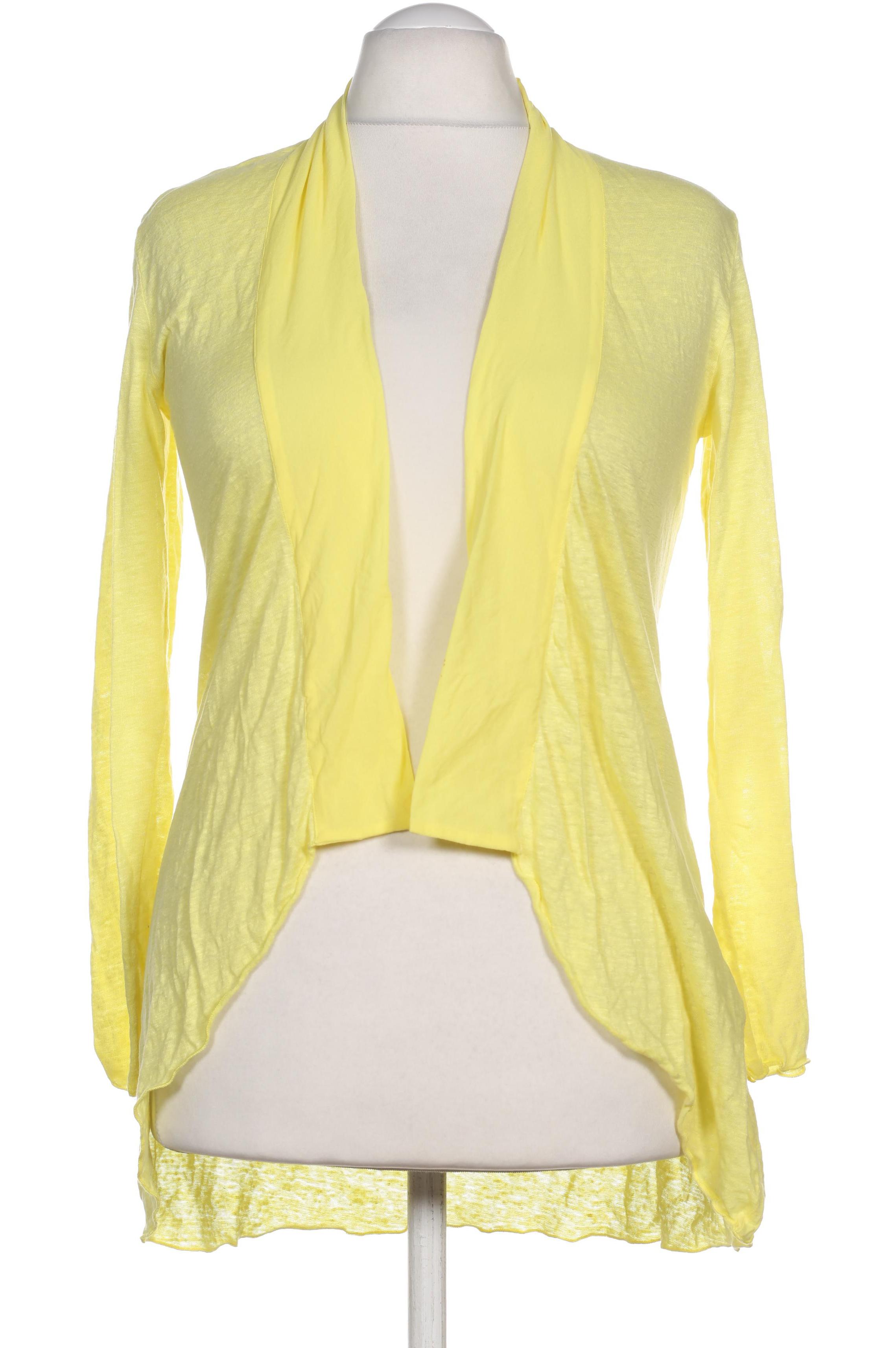 

s.Oliver Selection Damen Strickjacke, gelb, Gr. 38