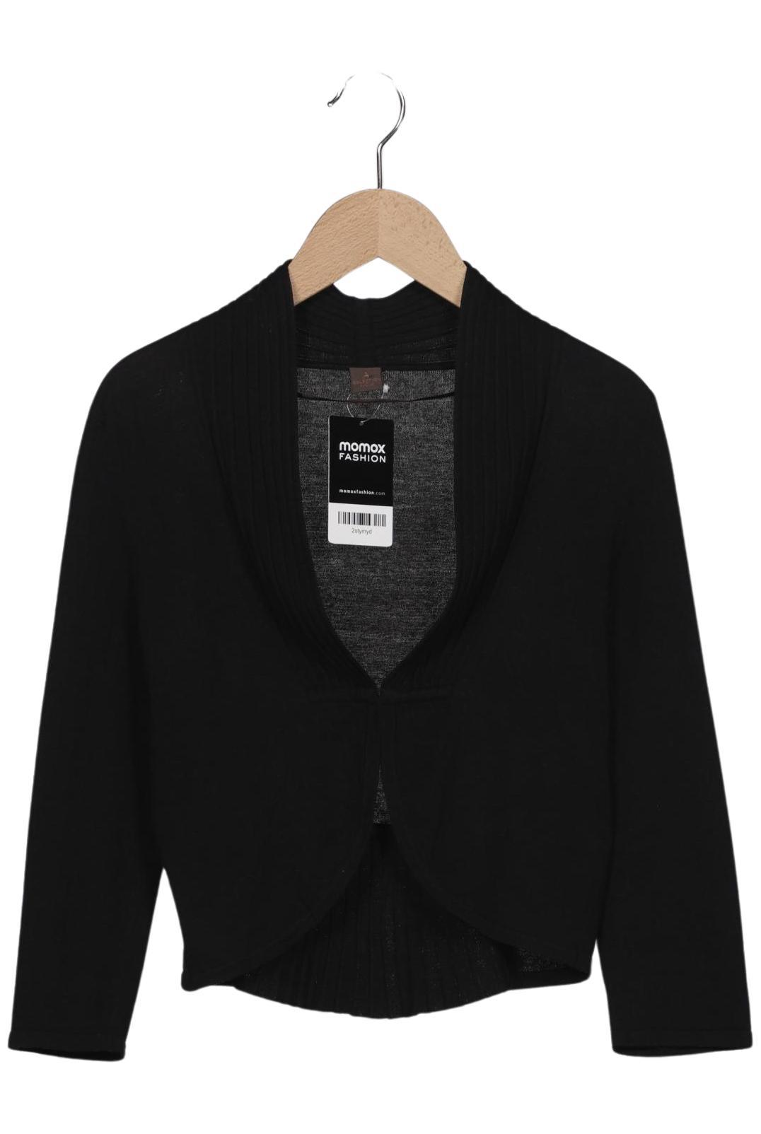 

s.Oliver Selection Damen Strickjacke, schwarz, Gr. 36