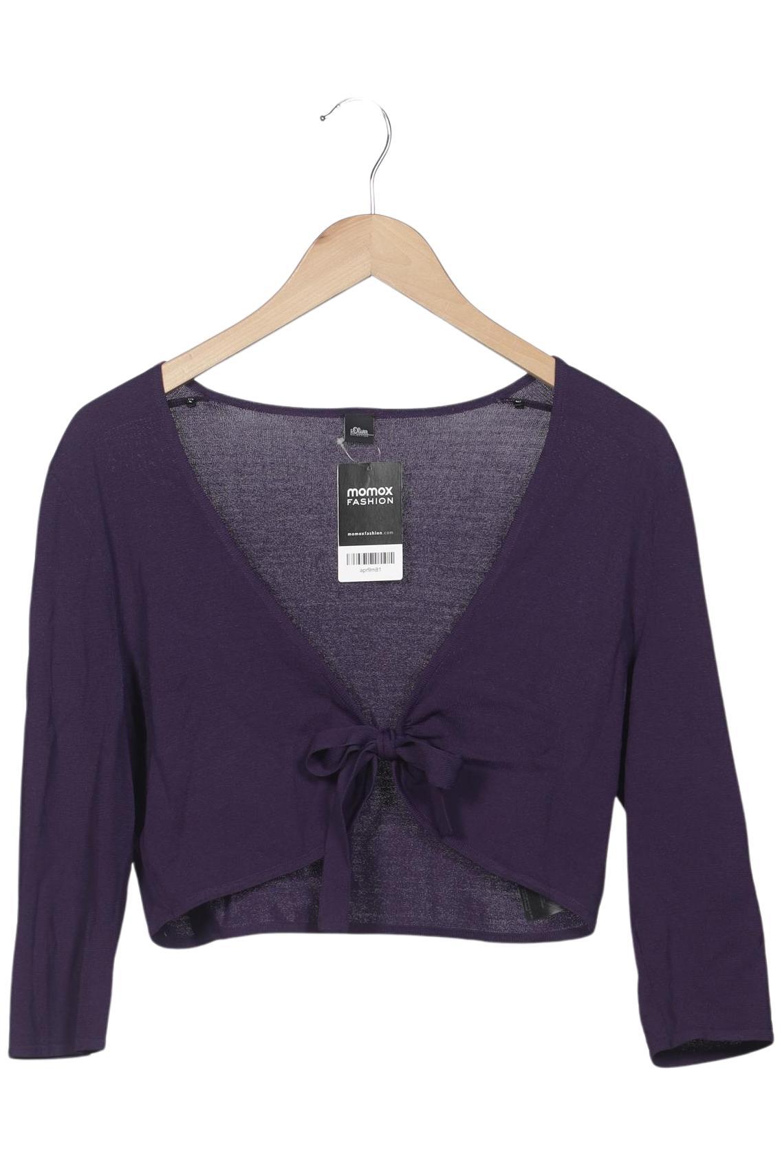 

s.Oliver Selection Damen Strickjacke, flieder, Gr. 40