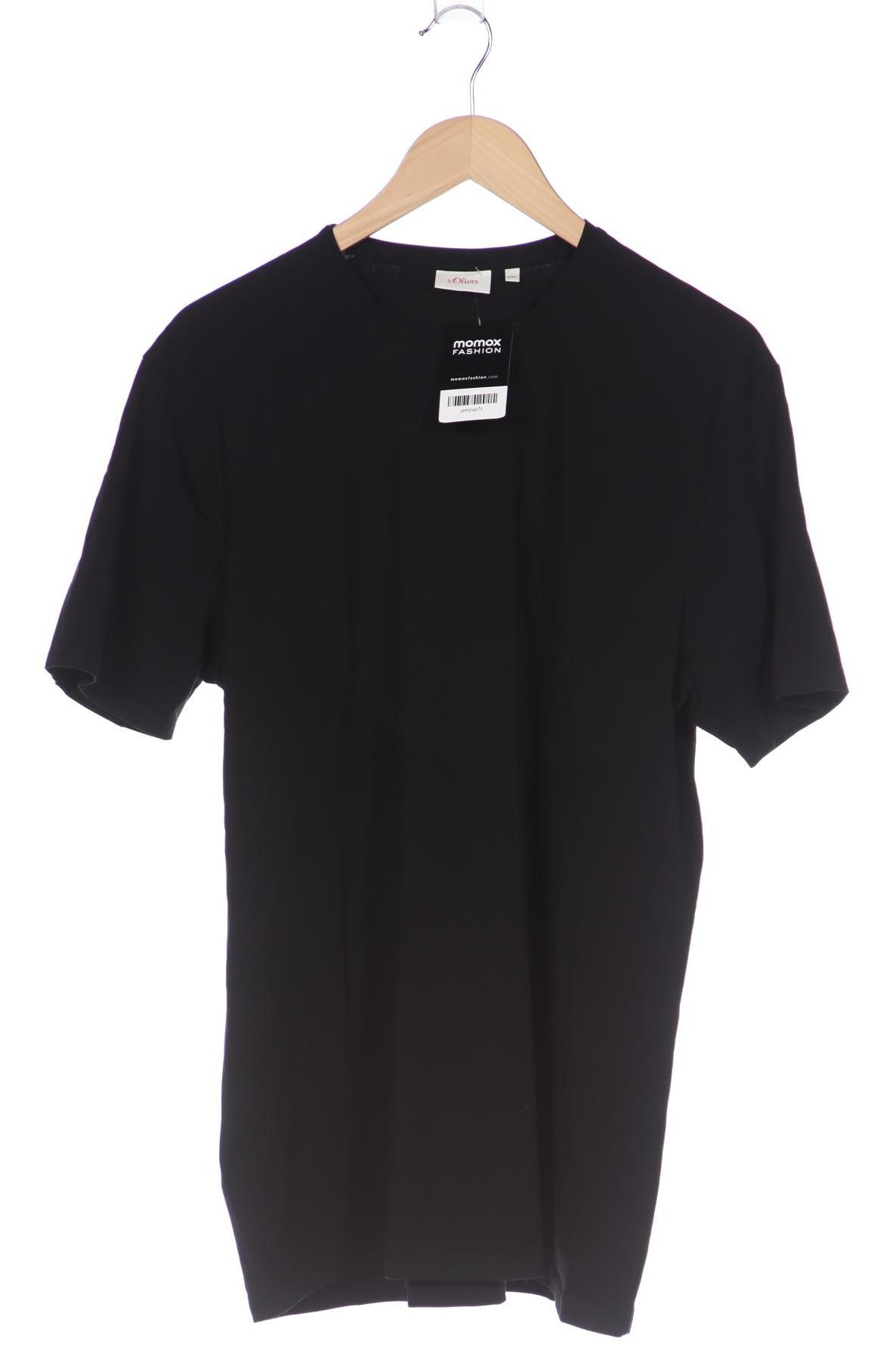 

s.Oliver Selection Herren T-Shirt, schwarz, Gr. 56
