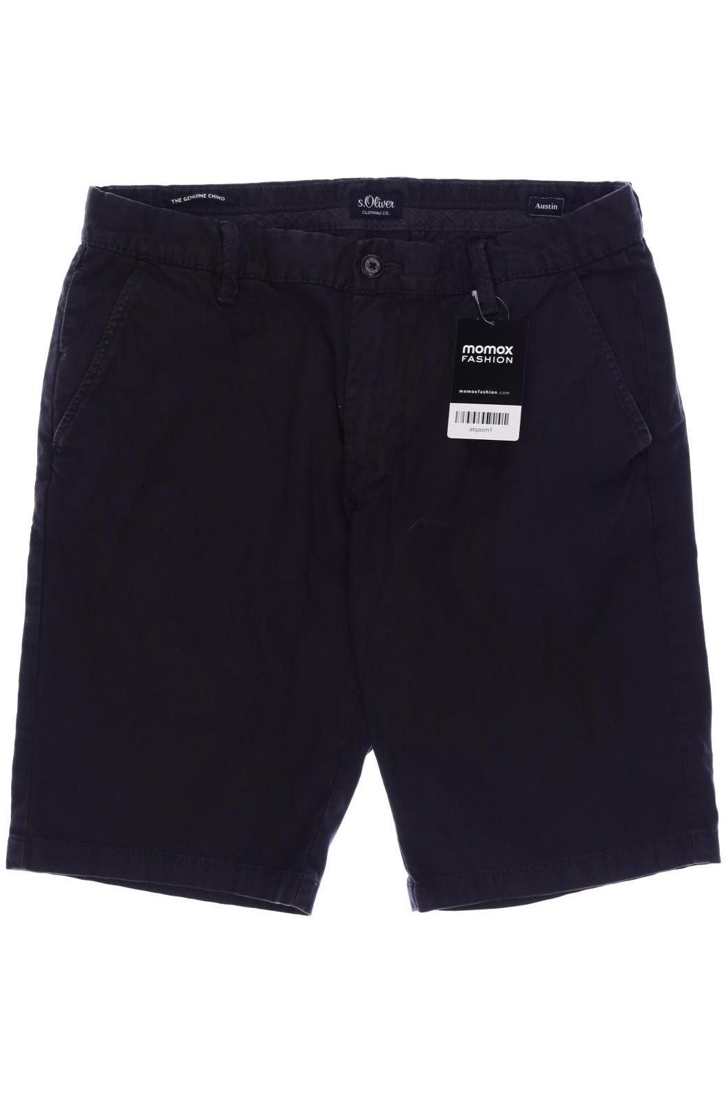 

s.Oliver Selection Herren Shorts, marineblau