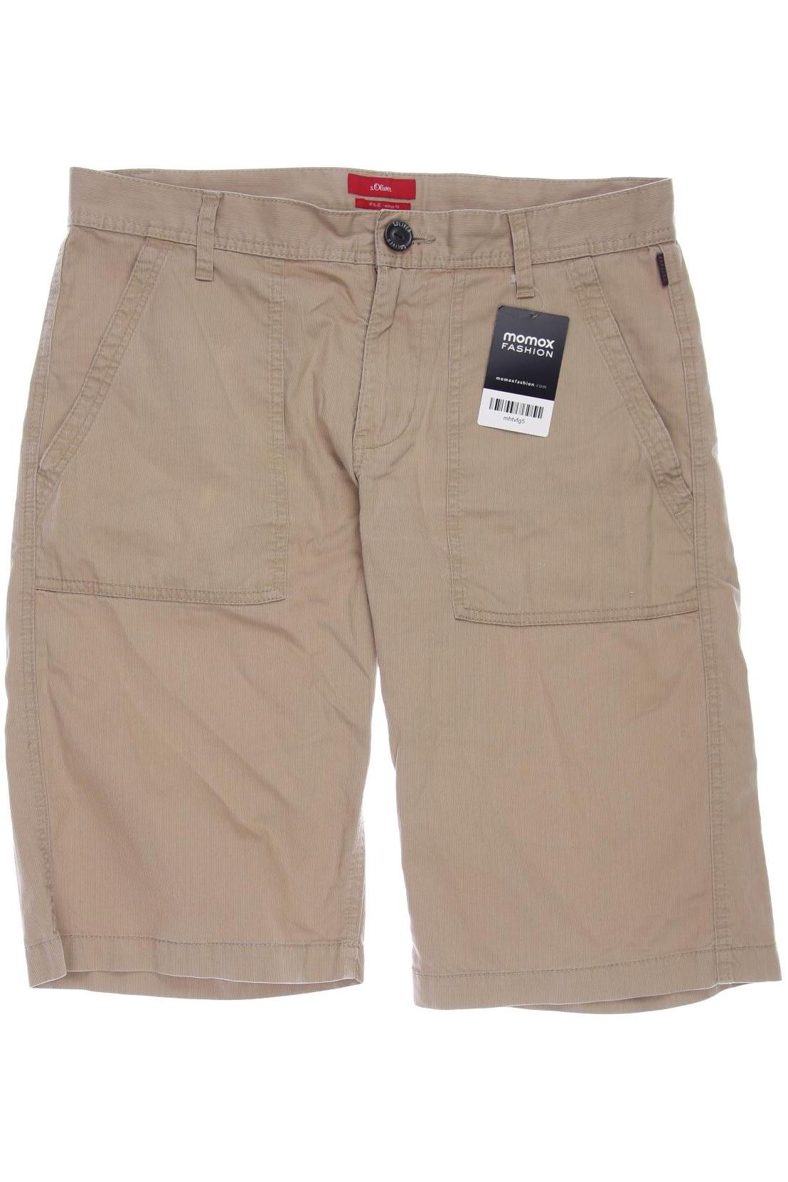 

s.Oliver Selection Herren Shorts, beige