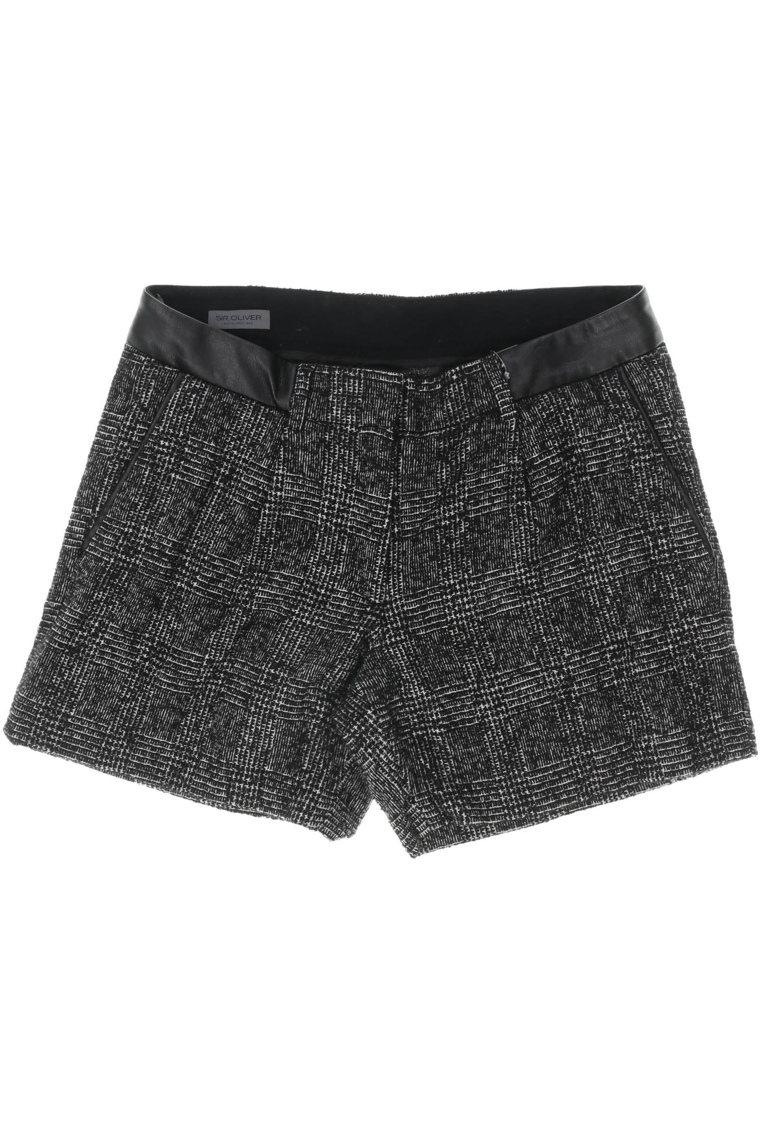 

s.Oliver Selection Damen Shorts, schwarz, Gr. 34