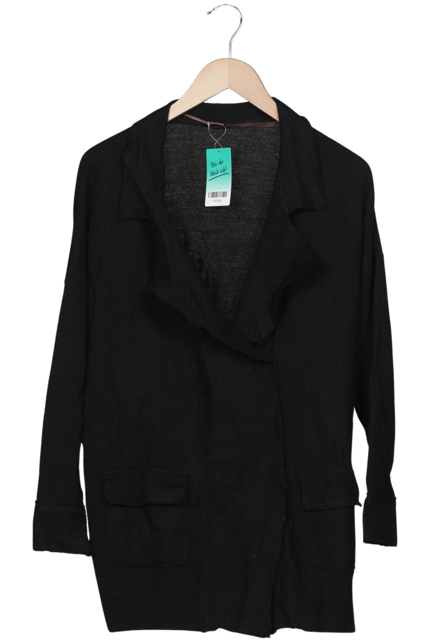 

s.Oliver Selection Damen Strickjacke, schwarz, Gr. 36