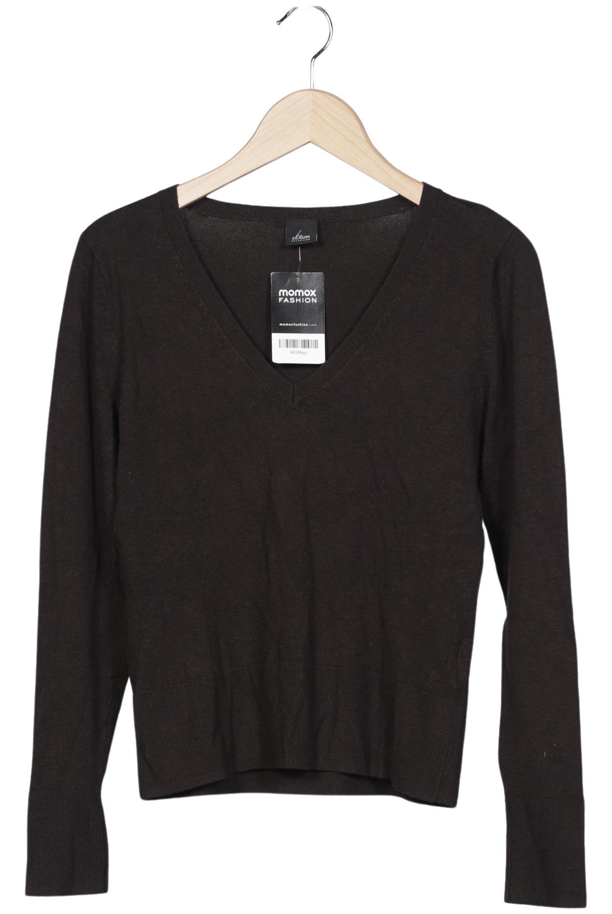 

s.Oliver Selection Damen Pullover, braun, Gr. 38