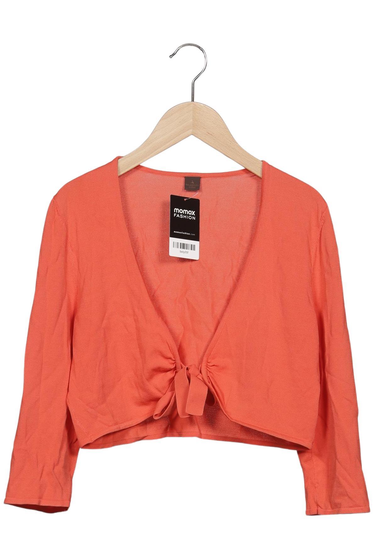 

s.Oliver Selection Damen Strickjacke, orange, Gr. 40