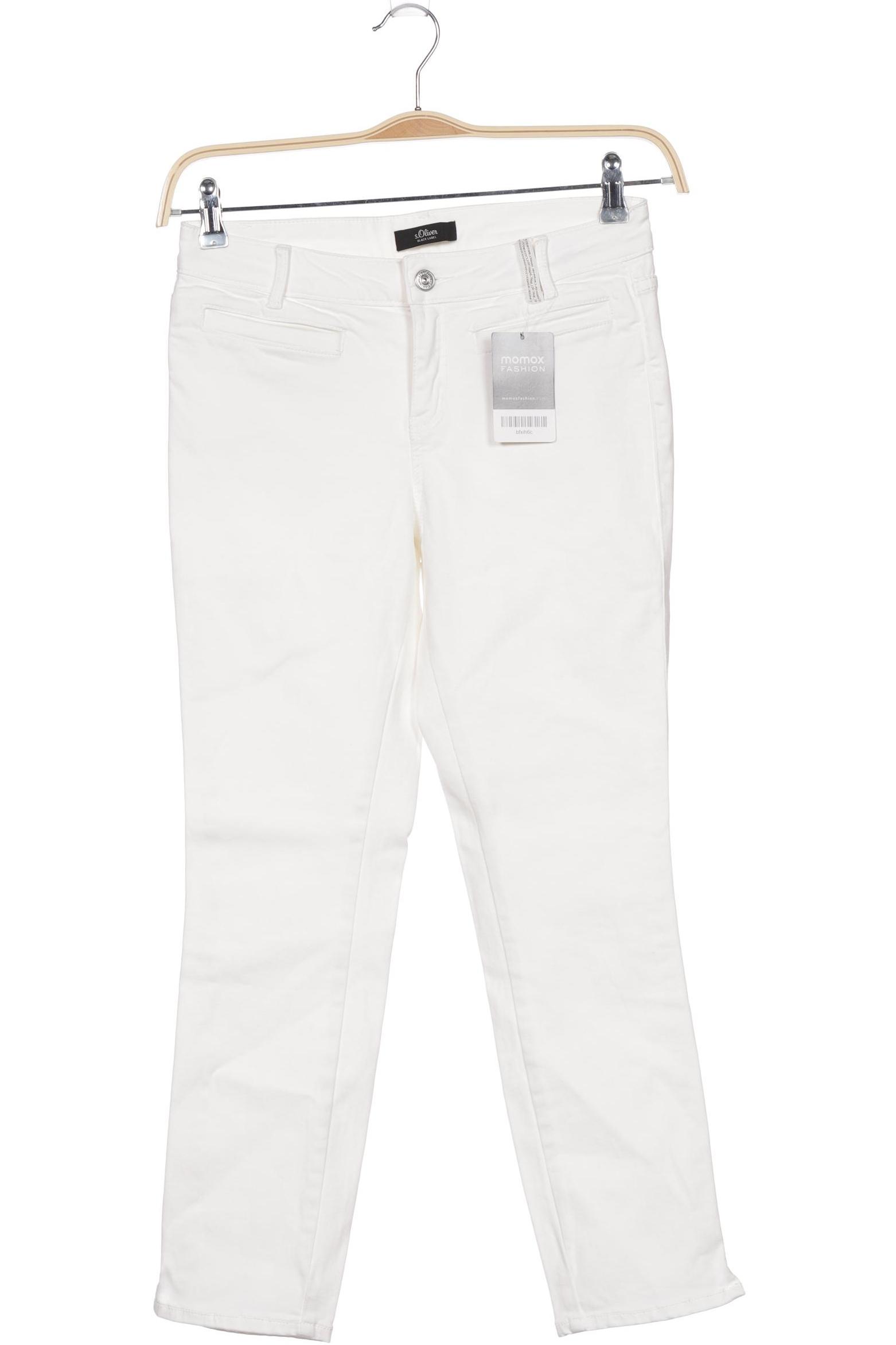 

s.Oliver Selection Damen Stoffhose, weiß